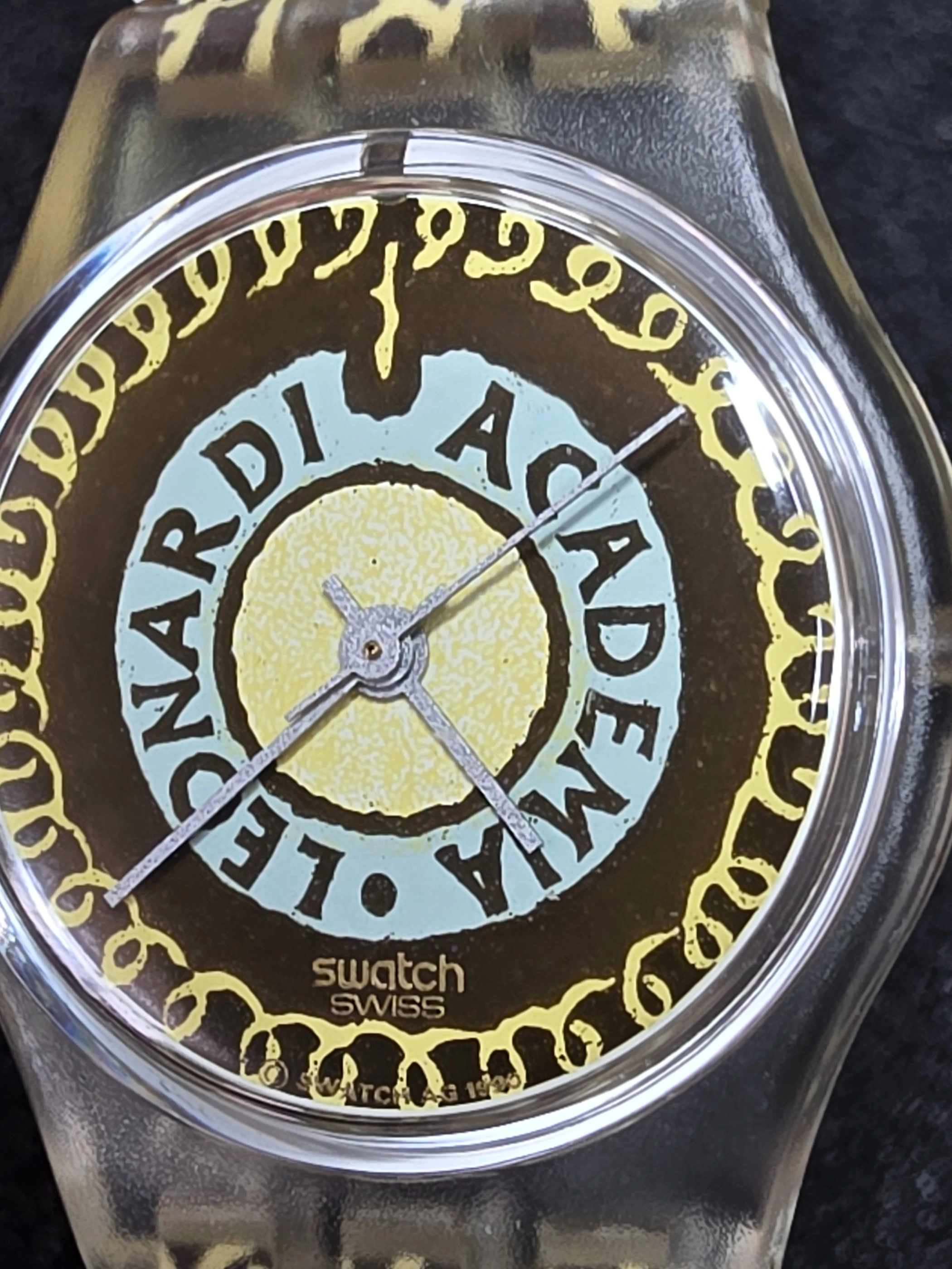 Swatch Lady Vinci's Twist LK124 – 1991 – Unworn – Artistic Dial – view 4
