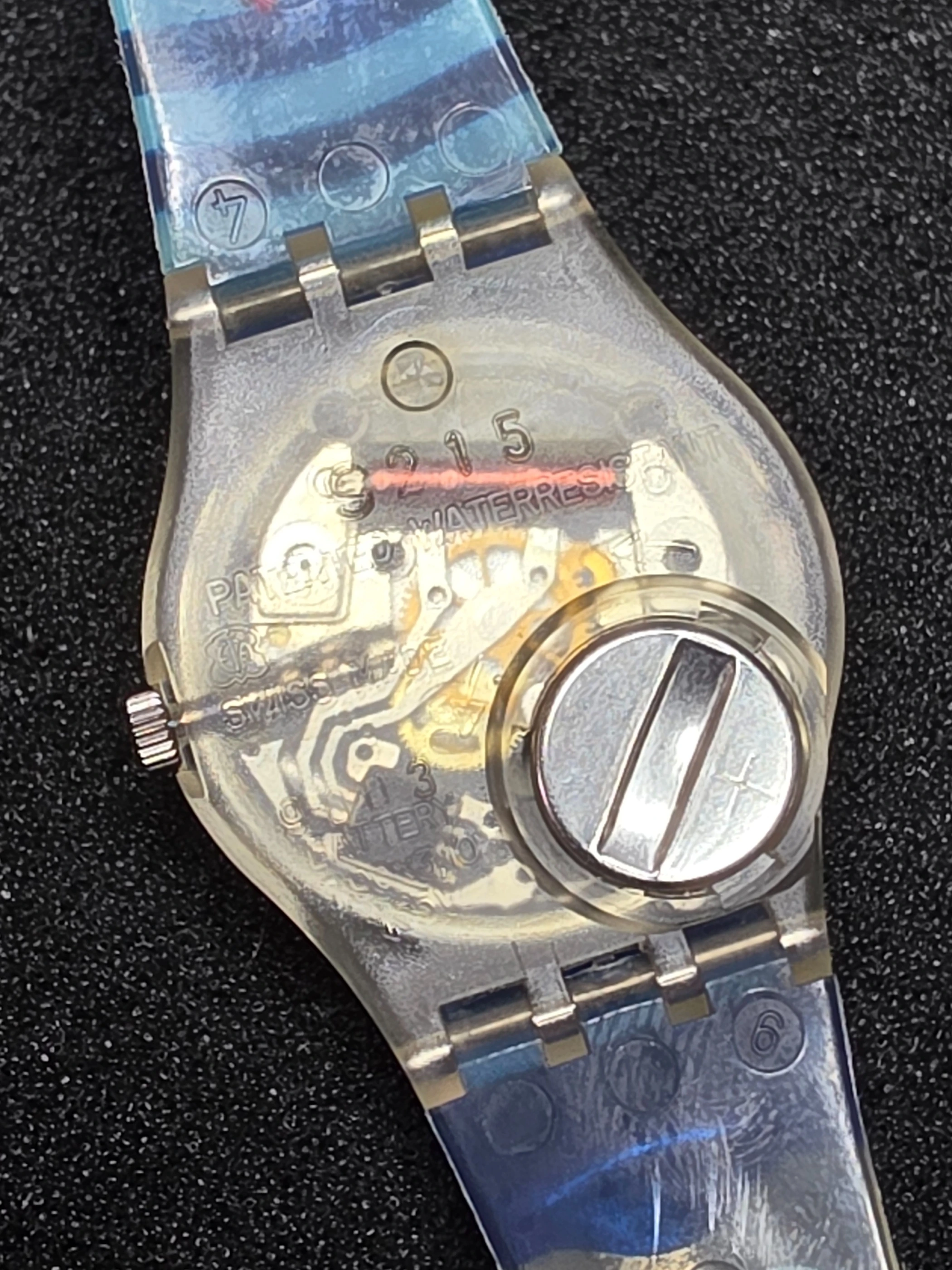 Swatch Lady Xloud LK134 – 1992 – NOS – Multicolor Dial – view 8