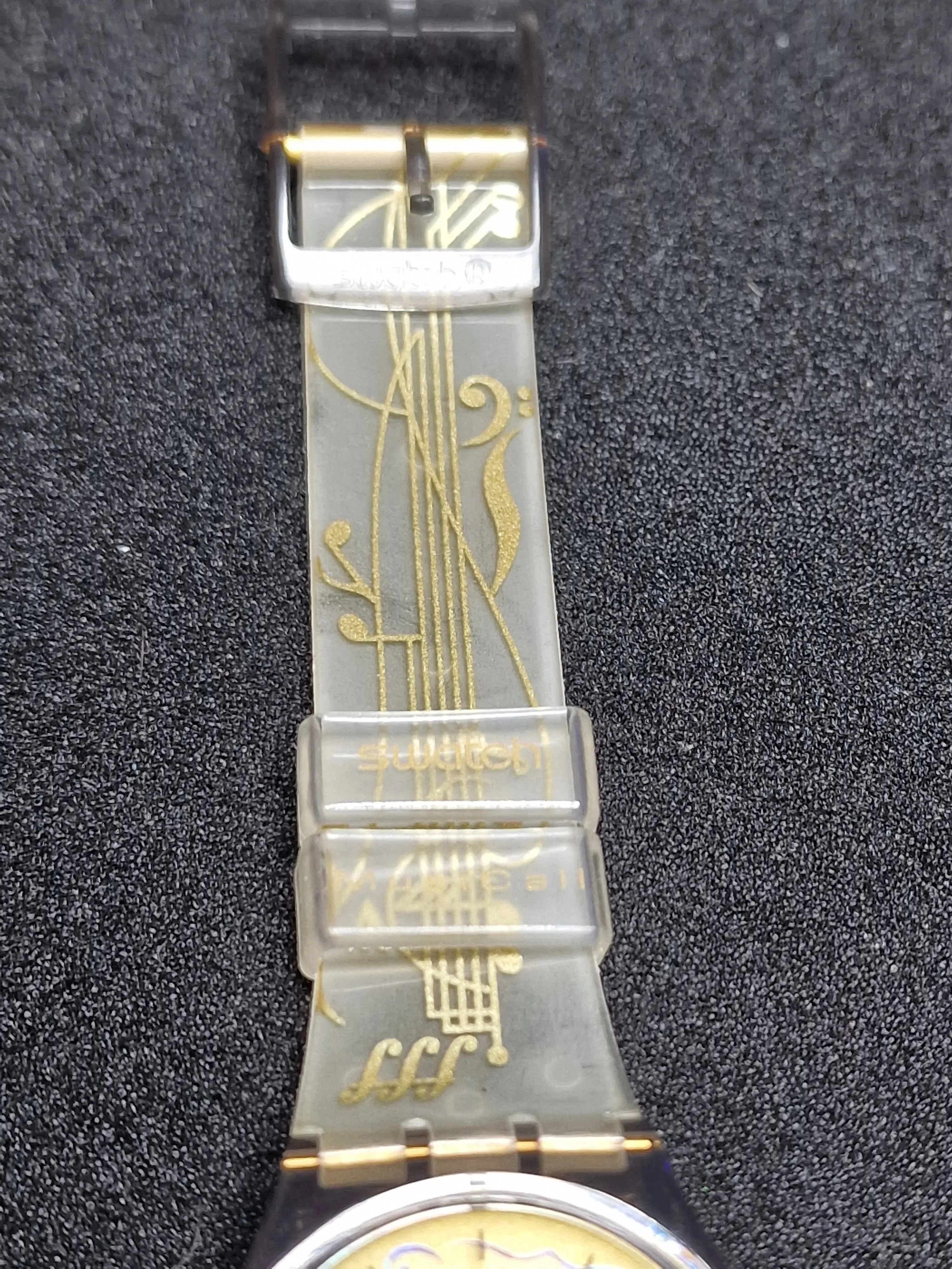 Swatch Musicall SLM101 "Spartito" 1993 – Rare Vintage Musical Watch 9