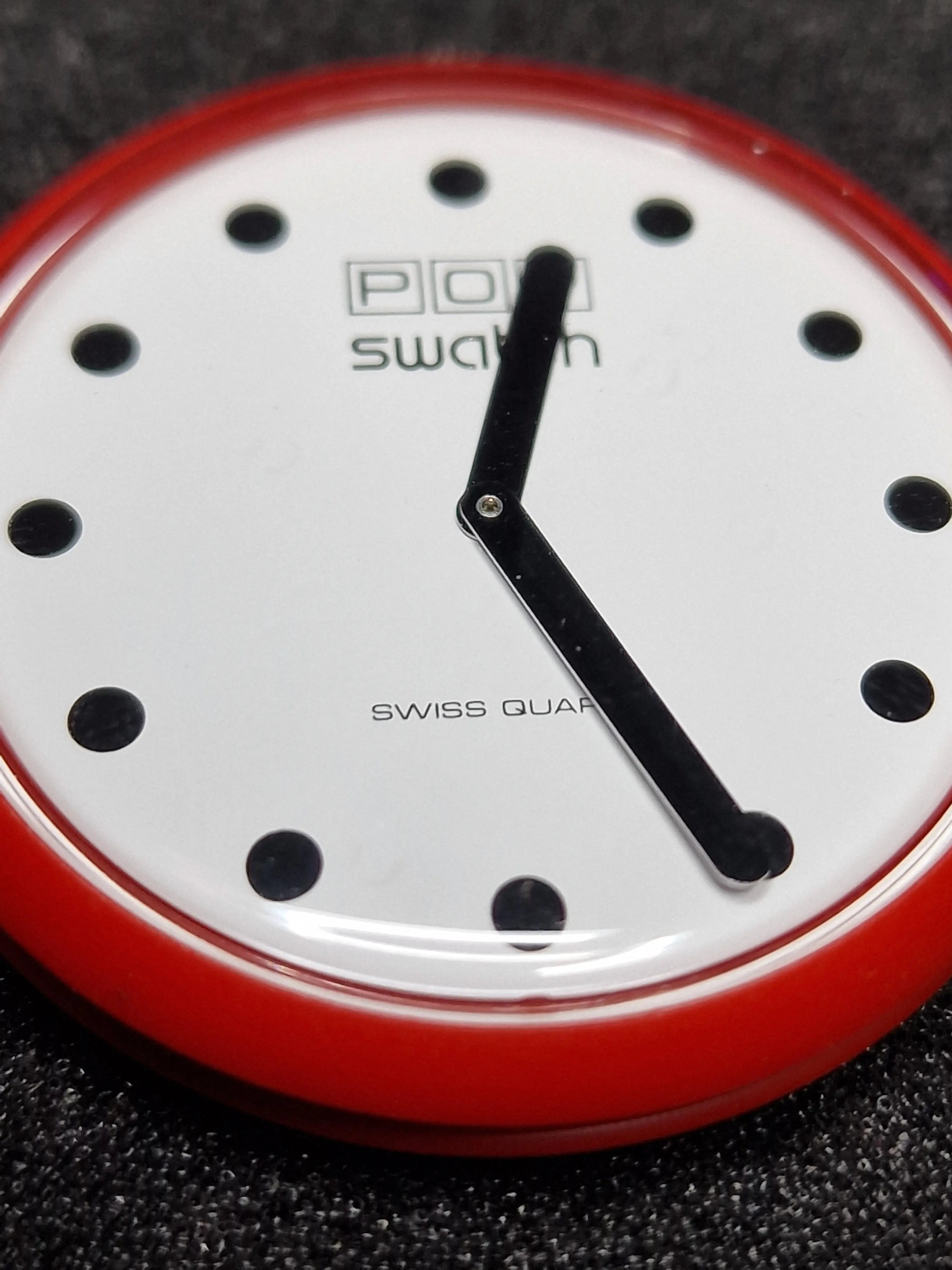 Swatch POP PWBR001 "Fire Signal" (1987) – Spare Set – Unworn 7