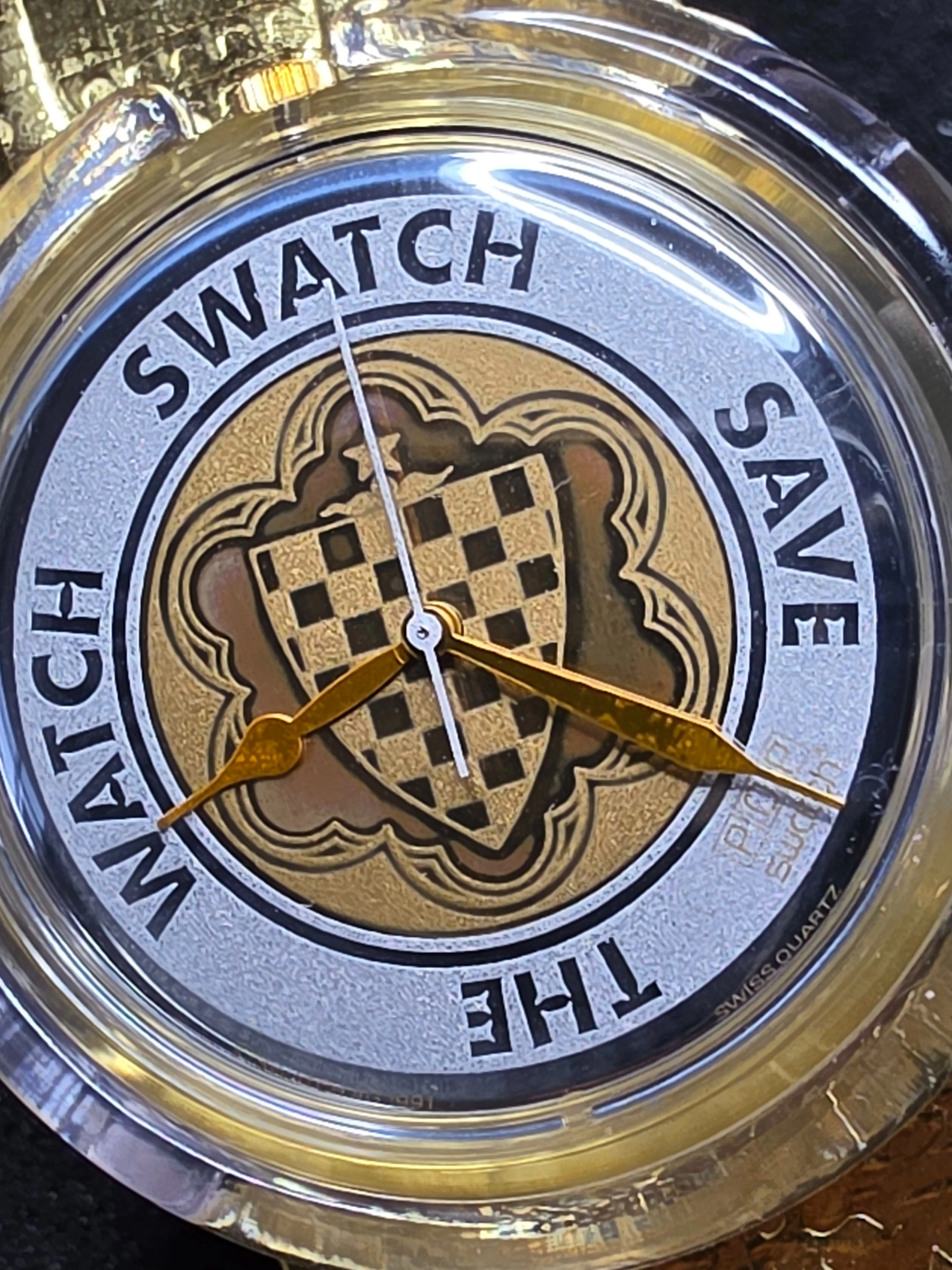 Swatch Pop Guinevere PWKQ69 – 1991 – NOS – Unique Design – view 7