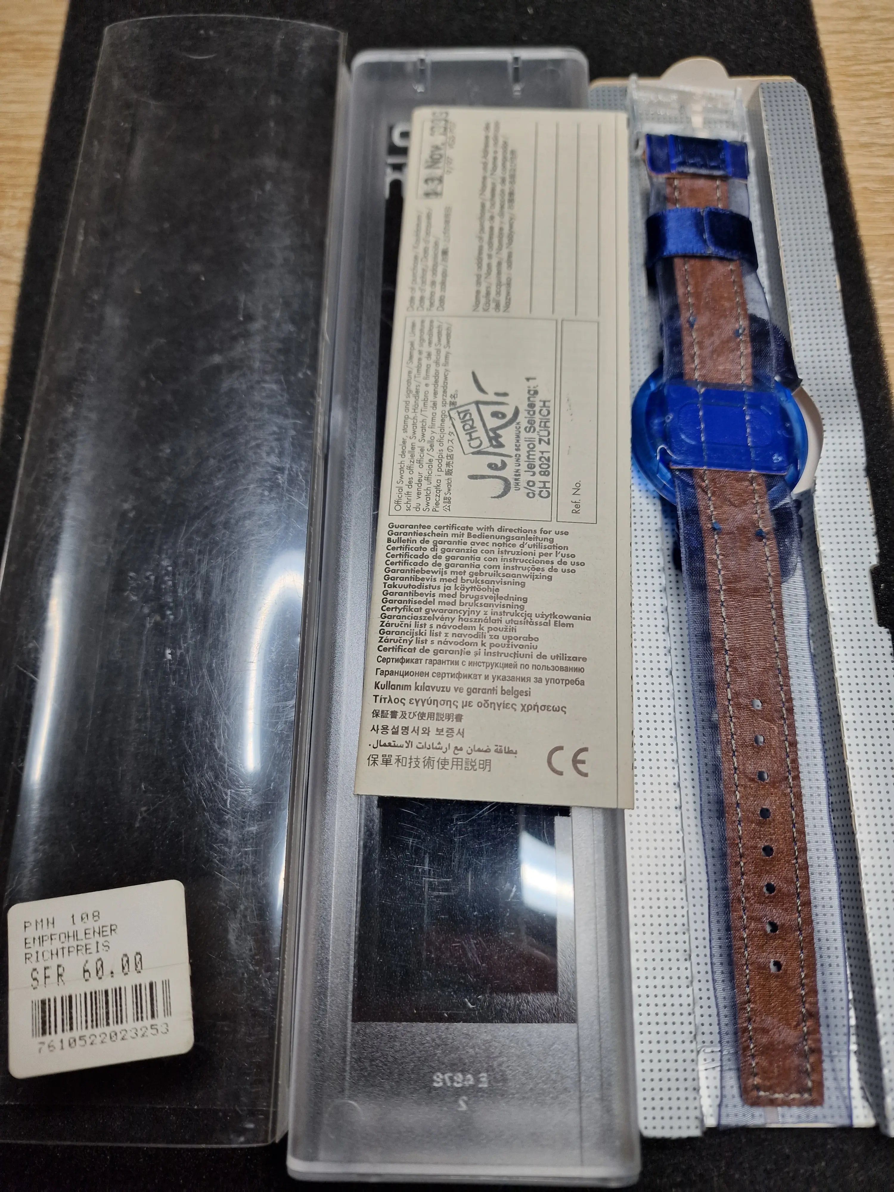 Swatch Pop Midi PMN108 "King Blue" (1999) 3