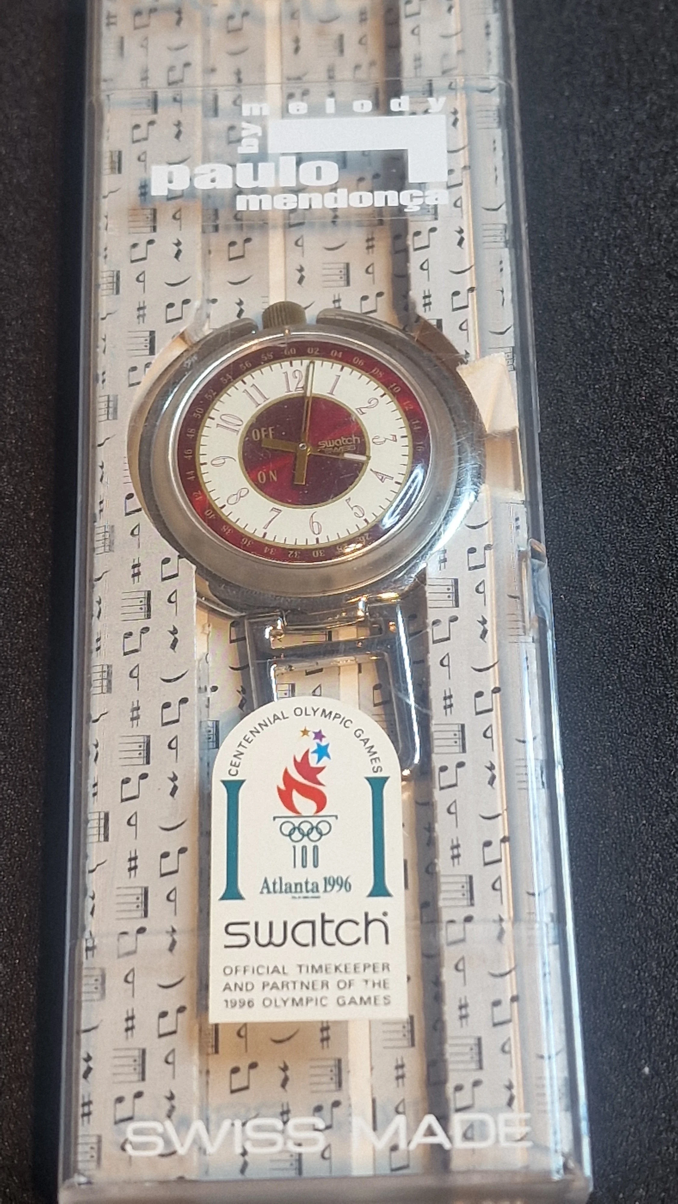 Swatch POP “Musically” PUK100 – Paulo Mendonça Edition (1996) 2