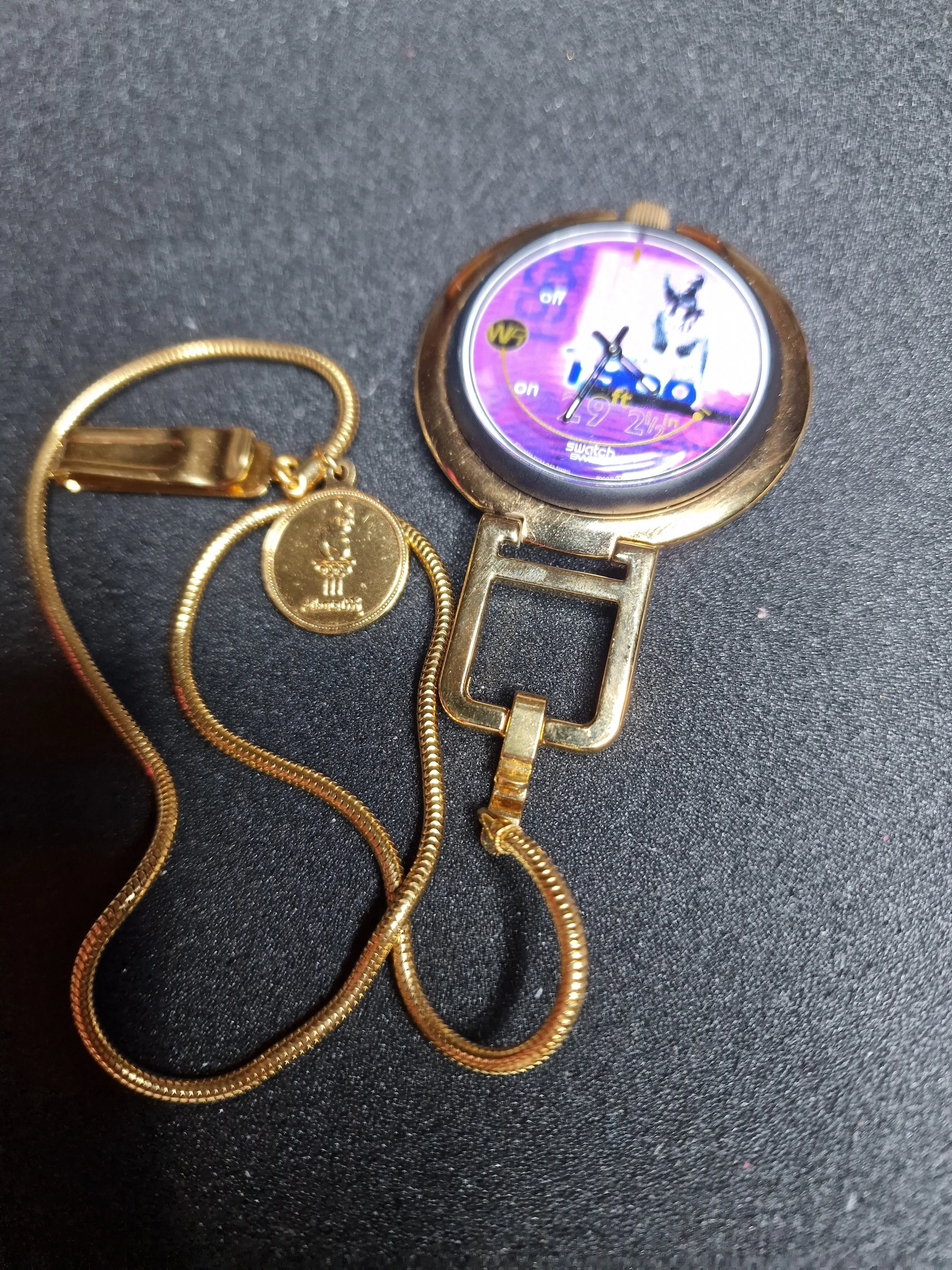 Swatch POP Musically Puz100 "Bob Beamon – World Record" (1996) – Atlanta Olympics Edition 🏅 - 2