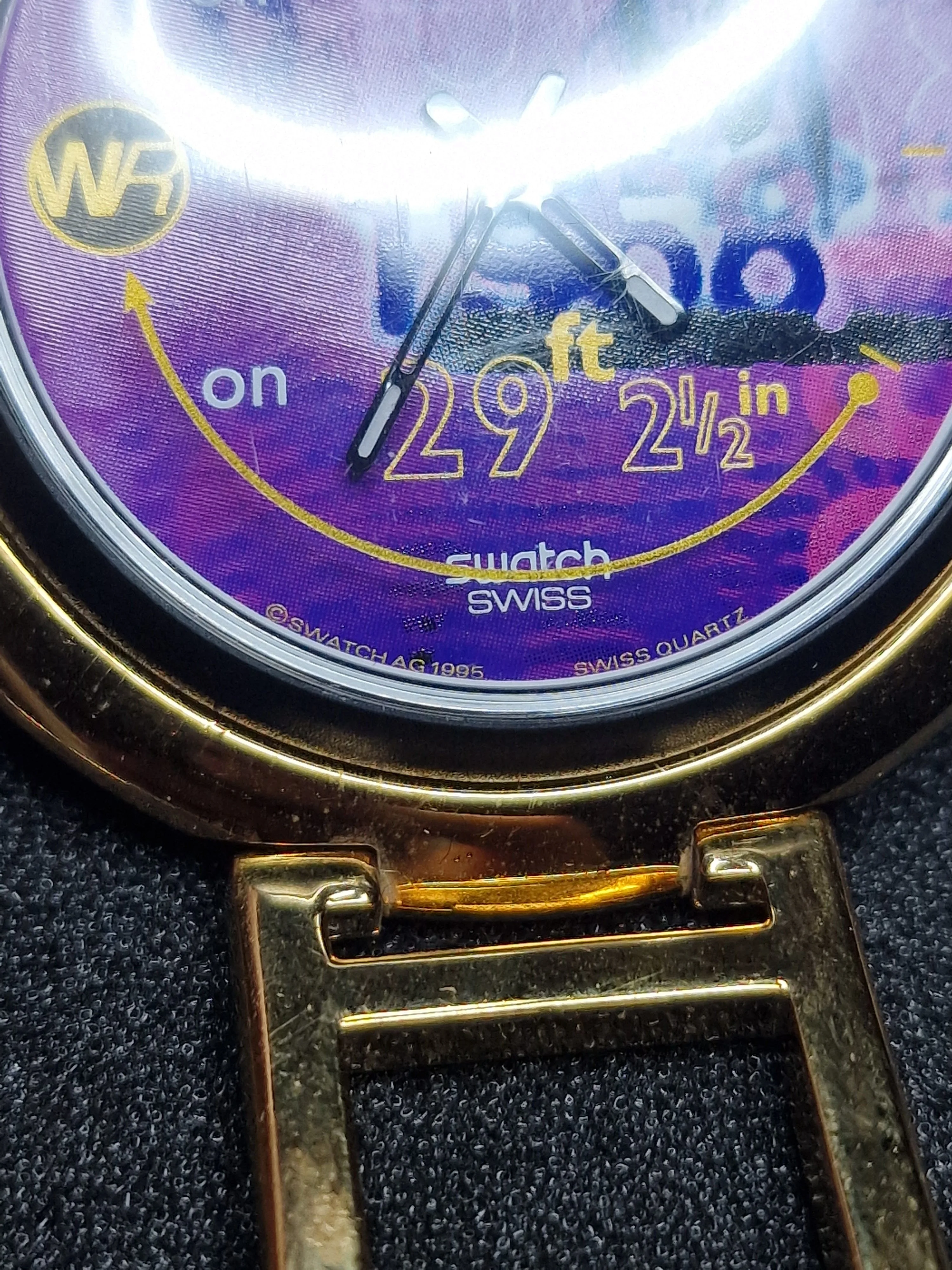 Swatch POP Musically Puz100 "Bob Beamon – World Record" (1996) – Atlanta Olympics Edition 🏅 - 6