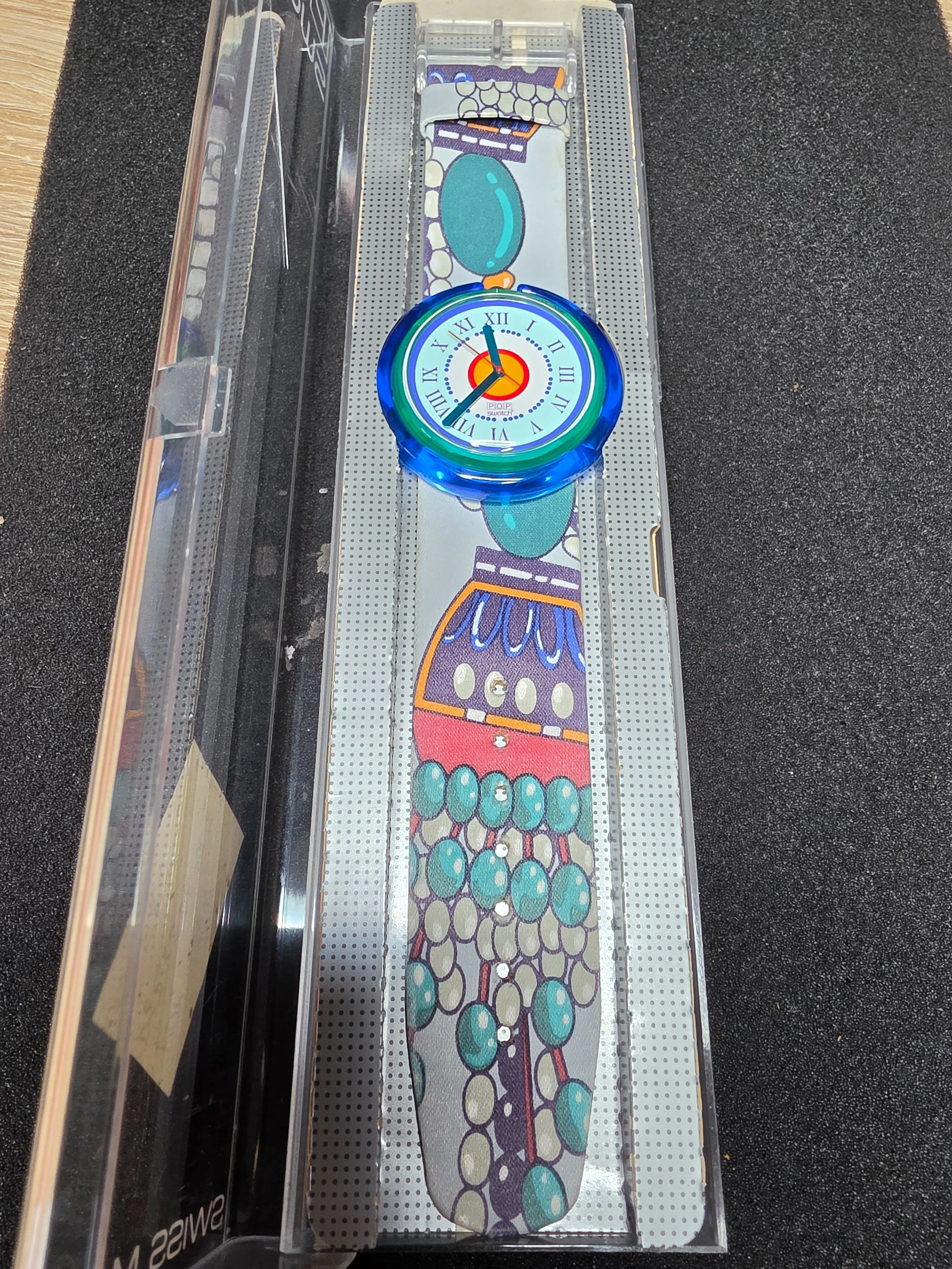 Swatch Pop Perles de Folie PWG100 – 1991 – NOS – Unique Design – view 2
