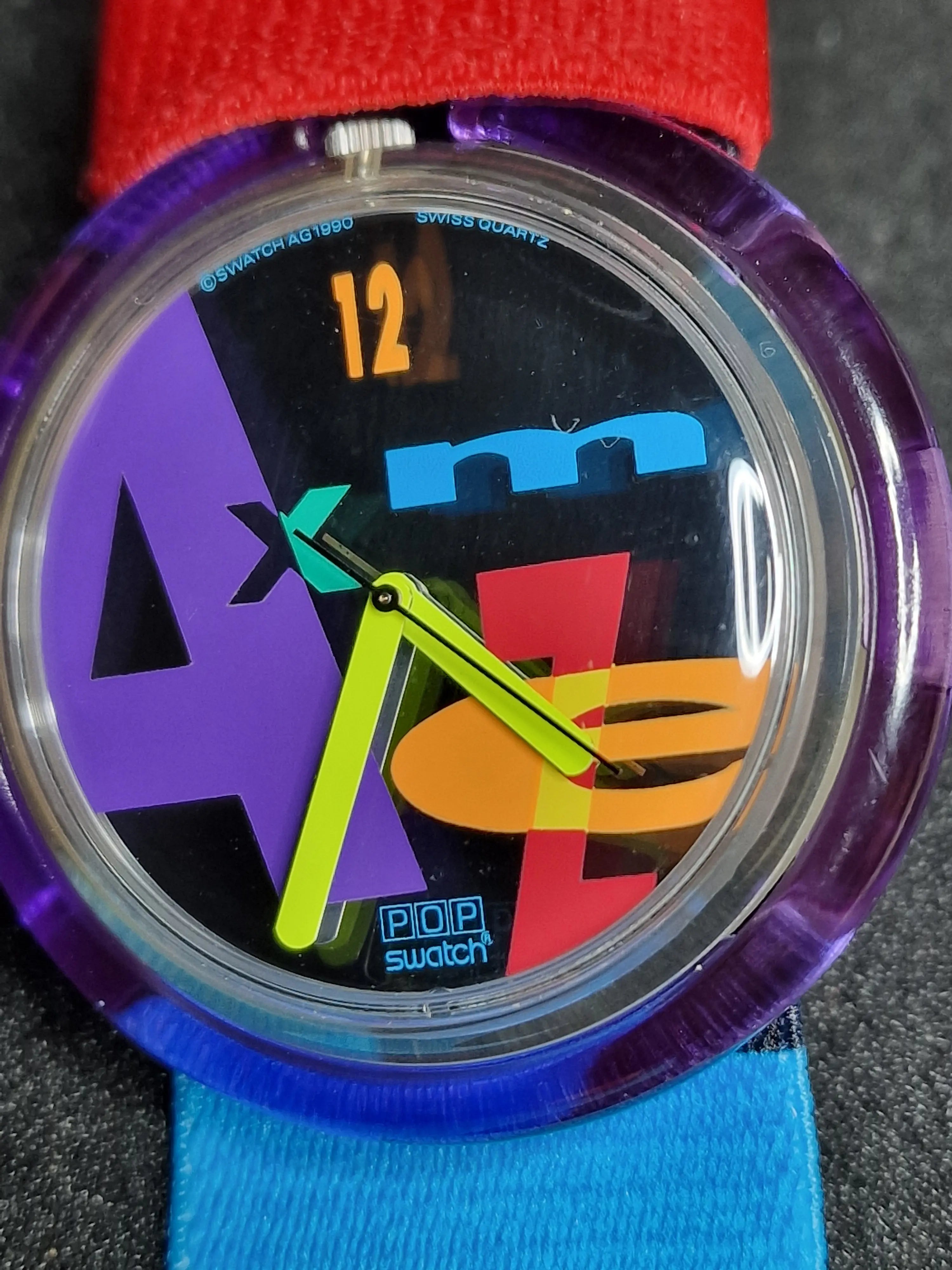 Swatch Pop PWK141 "Letterhead" – 1991 5