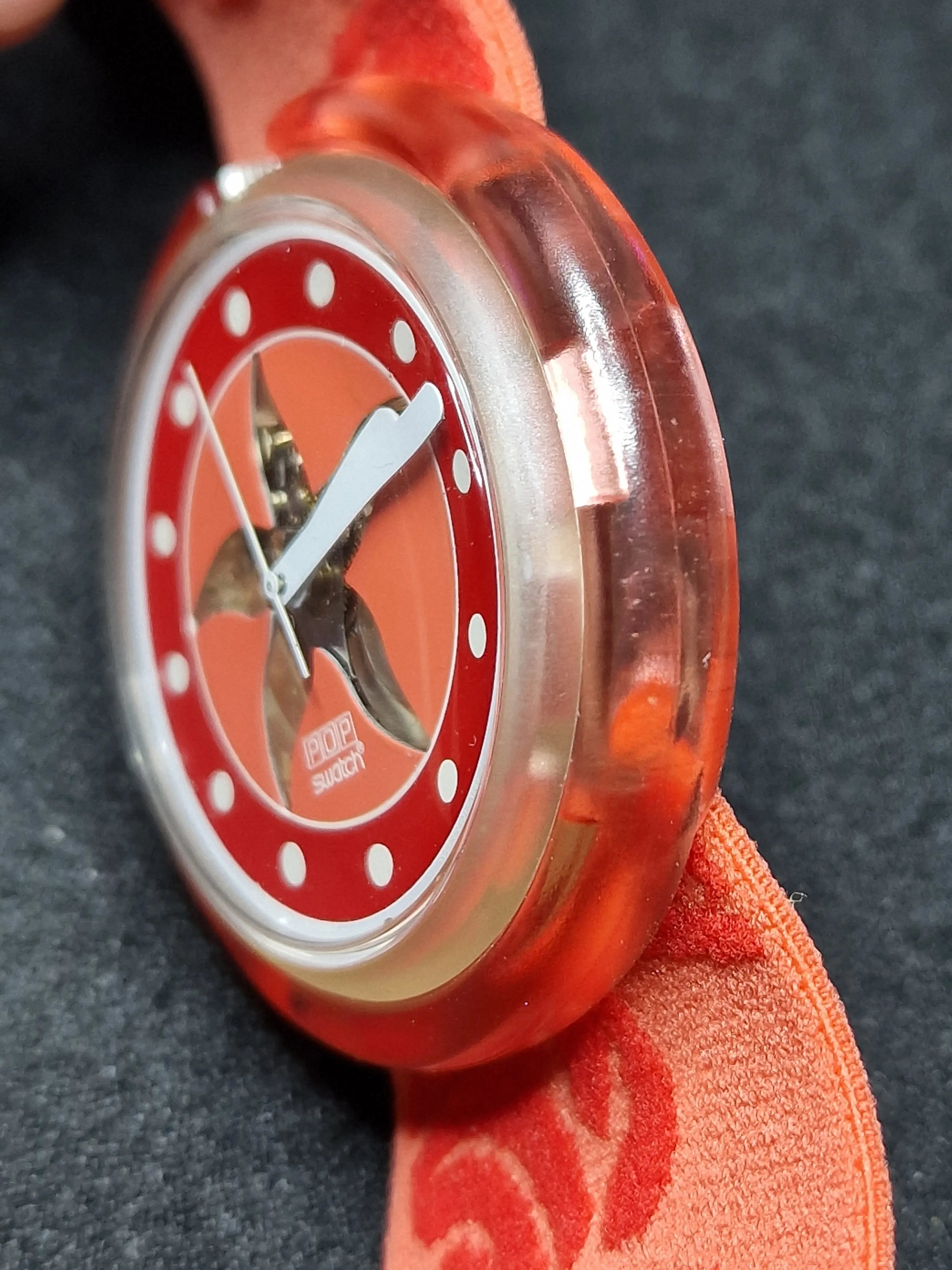 Swatch Pop PWK178 “Raspberry” (1993) 7