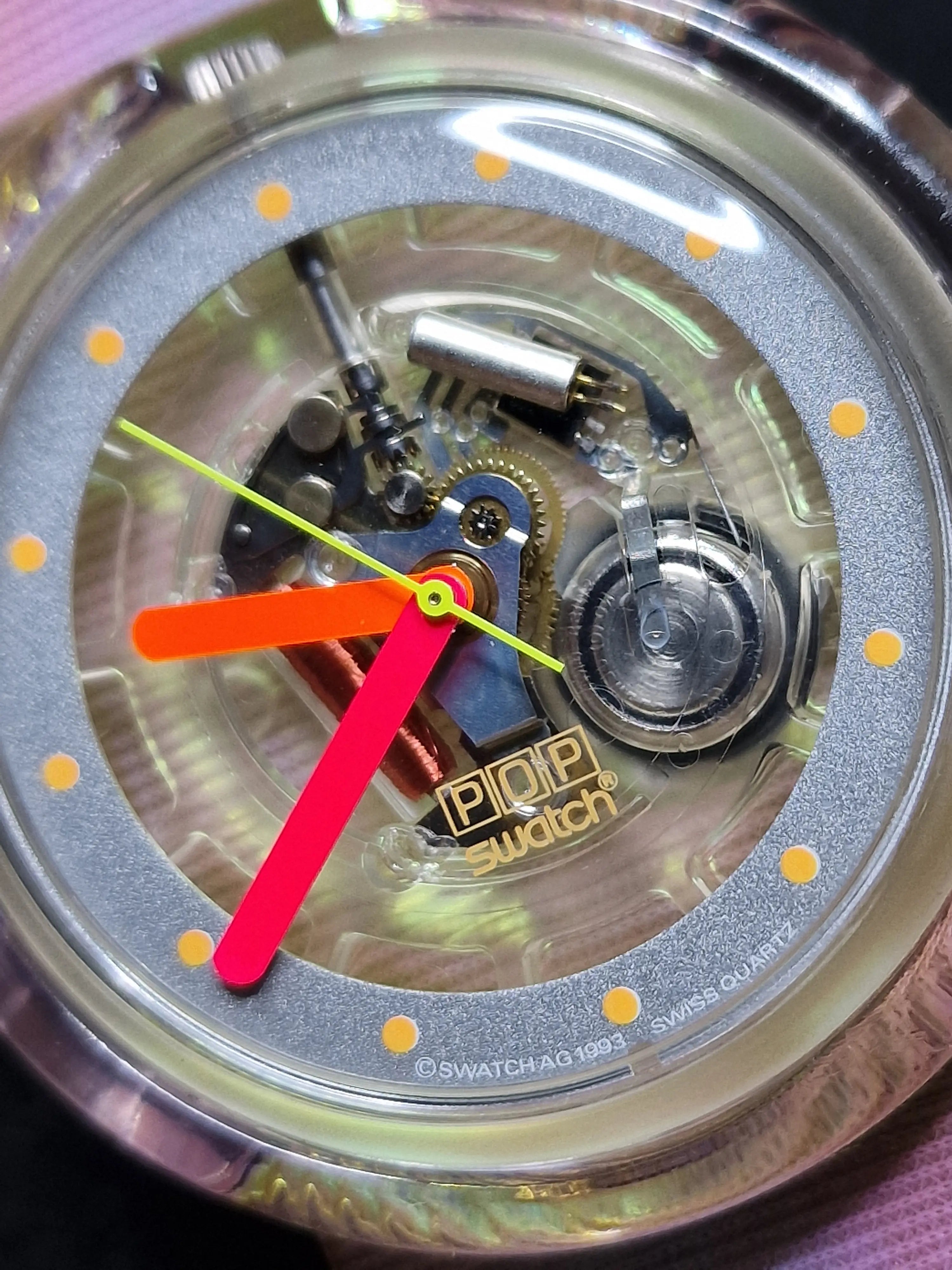 Swatch Pop PWK191 Shining (1993) 5