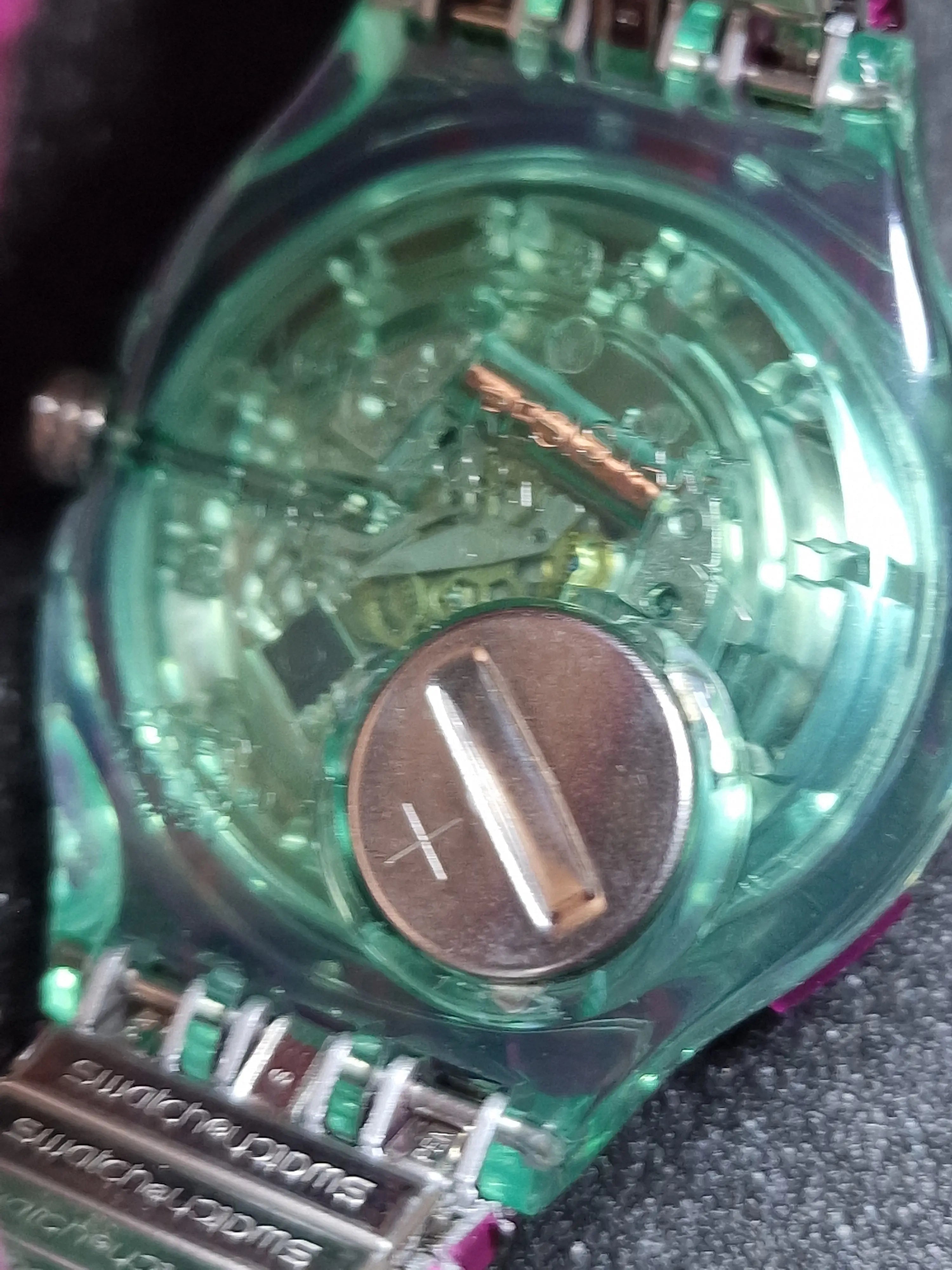 Swatch Scuba 200 Flex SDG102 "Cherry Drops" (1993) 7