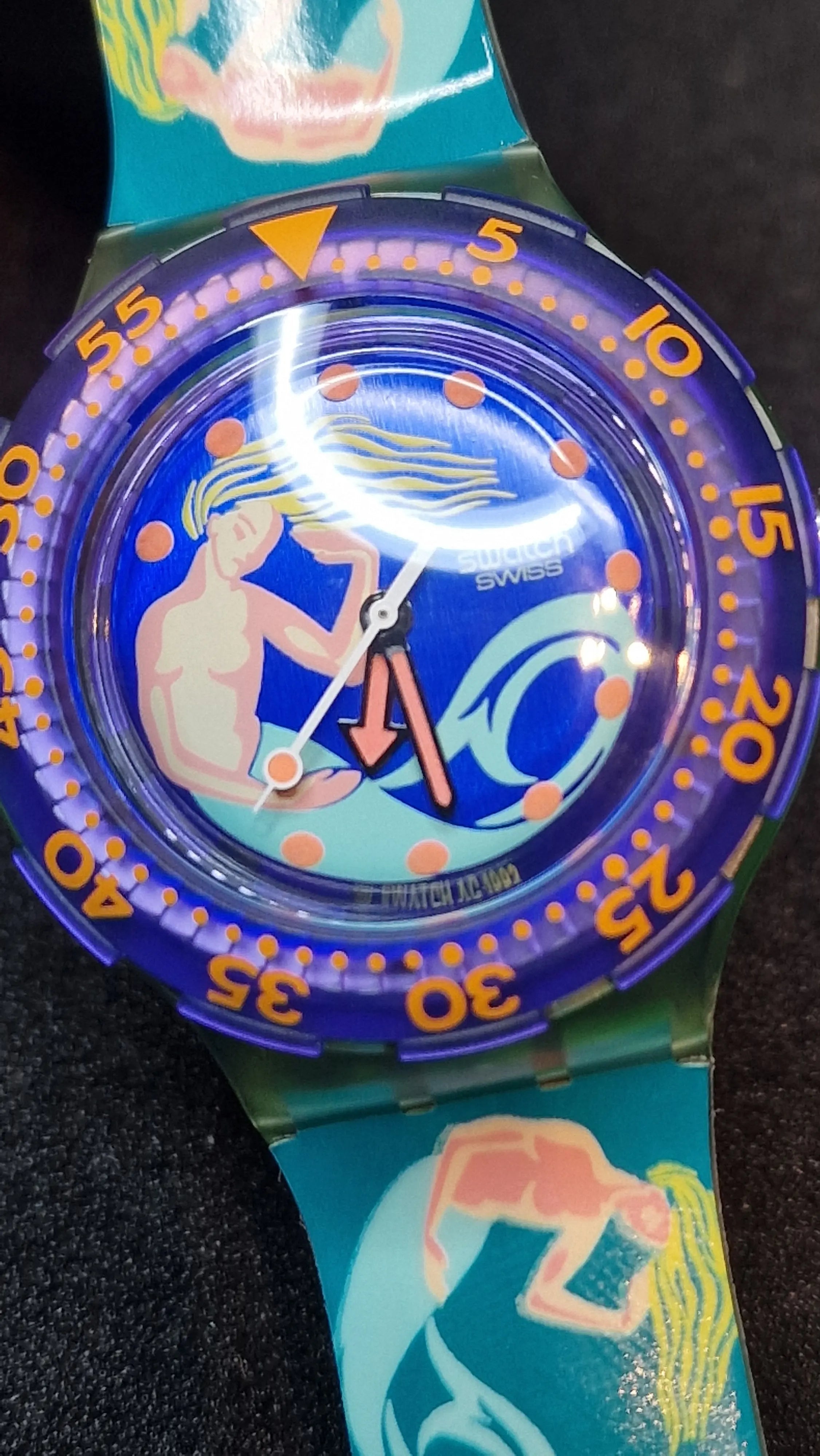 Swatch Scuba 200 – SDG100 Sailor’s Joy (1993) 6