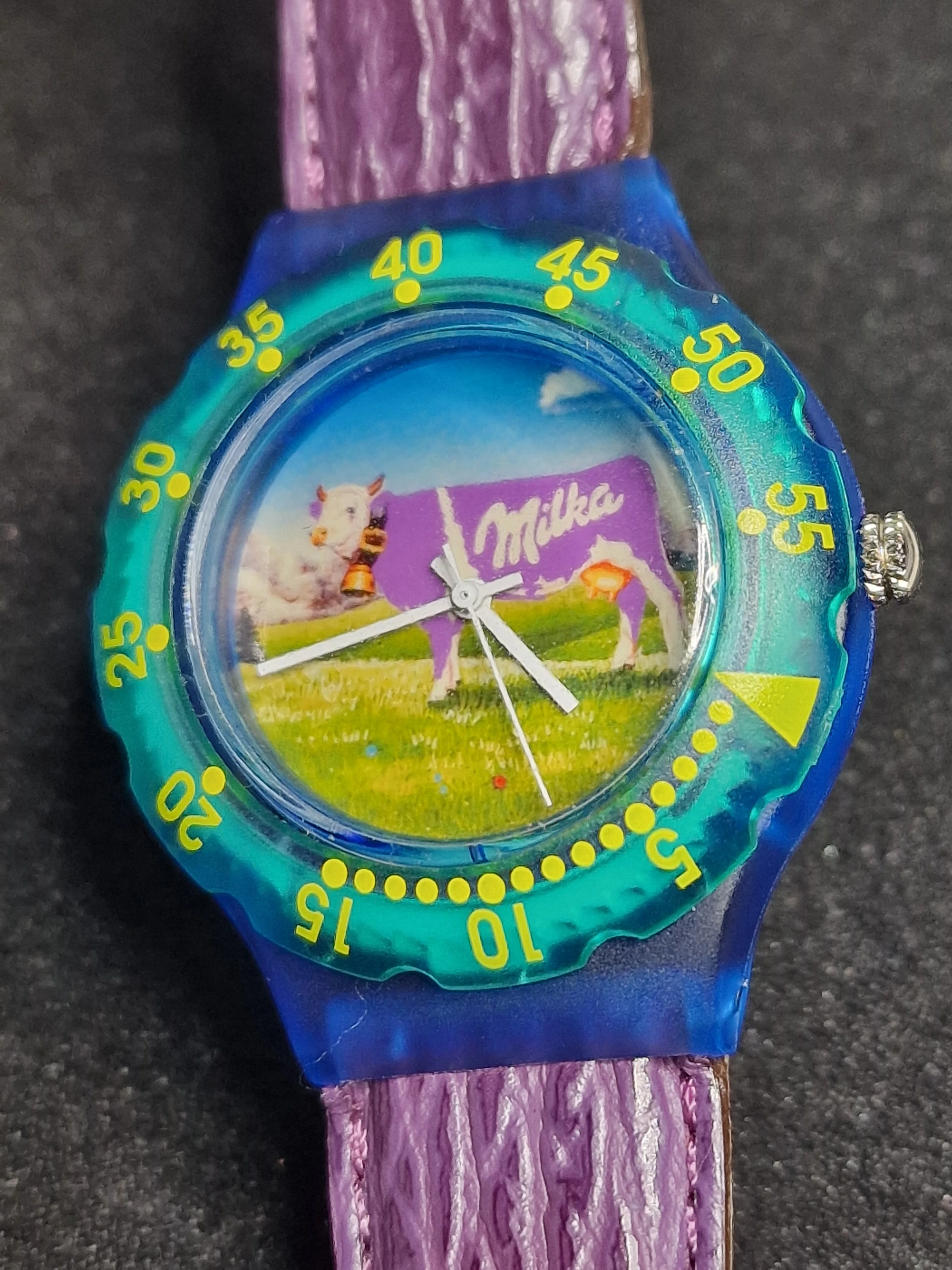 Milka Promotional Watch – Swiss Made, Rare Collector's Piece 3