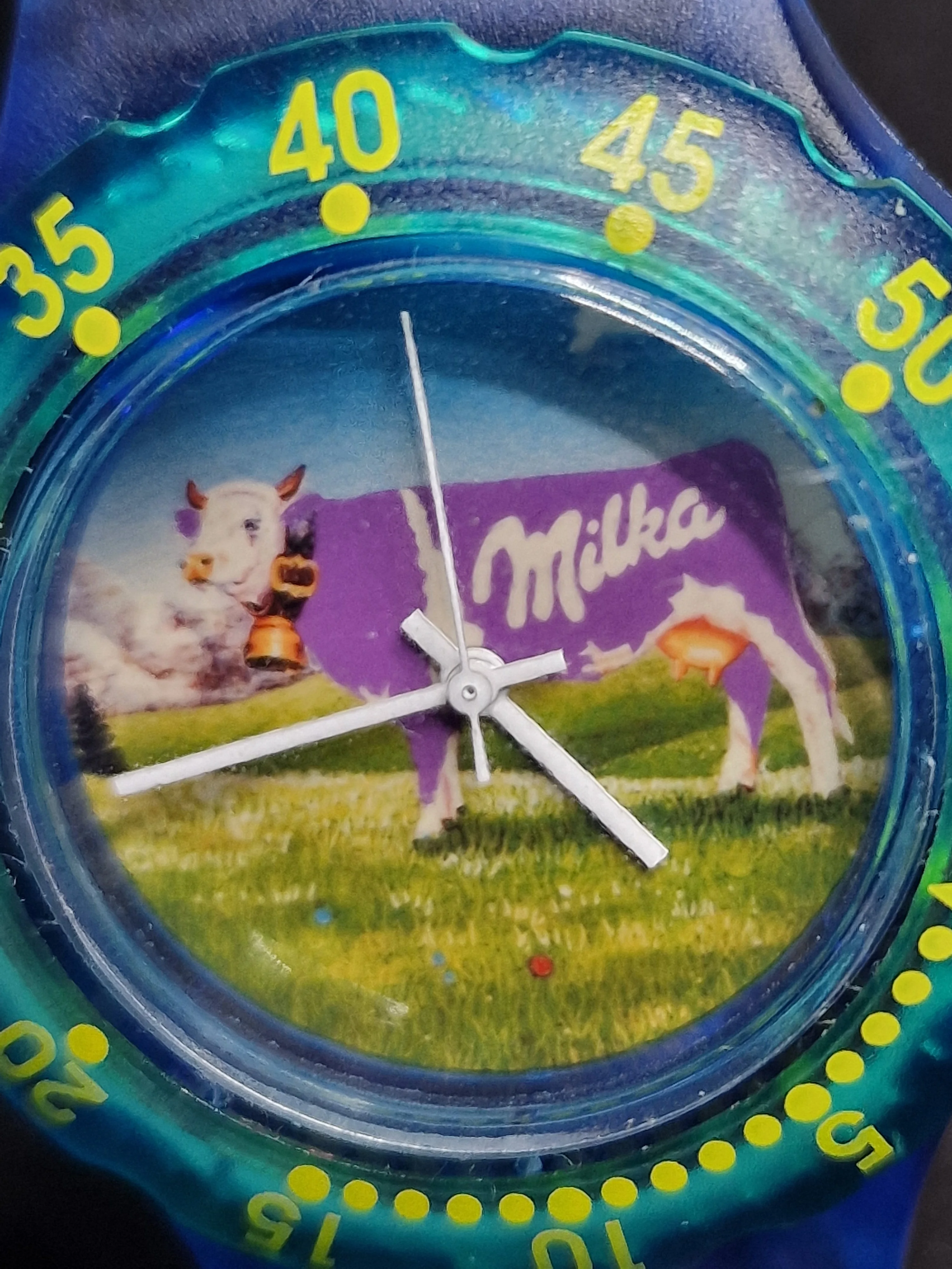 Milka Promotional Watch – Swiss Made, Rare Collector's Piece 10