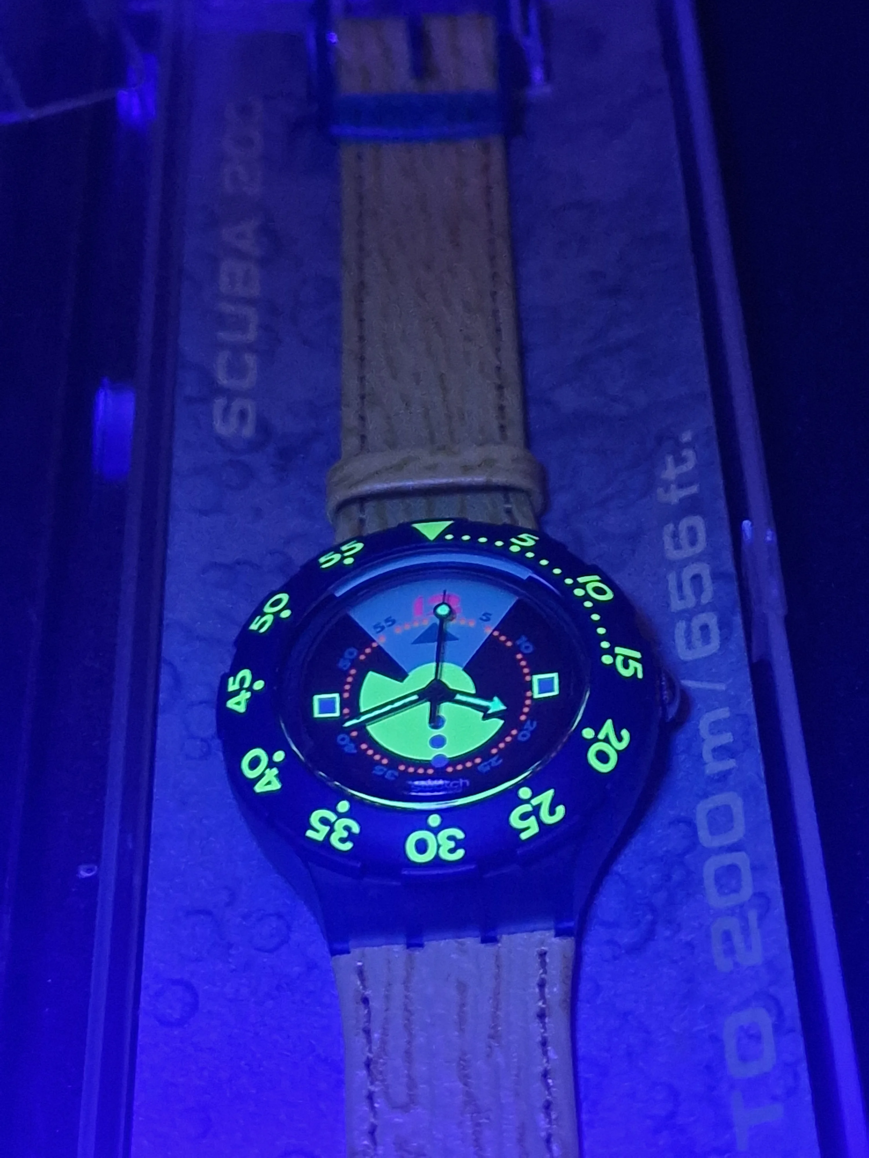 Swatch Scuba 200 SDN102 “Divine” – Rare 90s Diver Watch 2