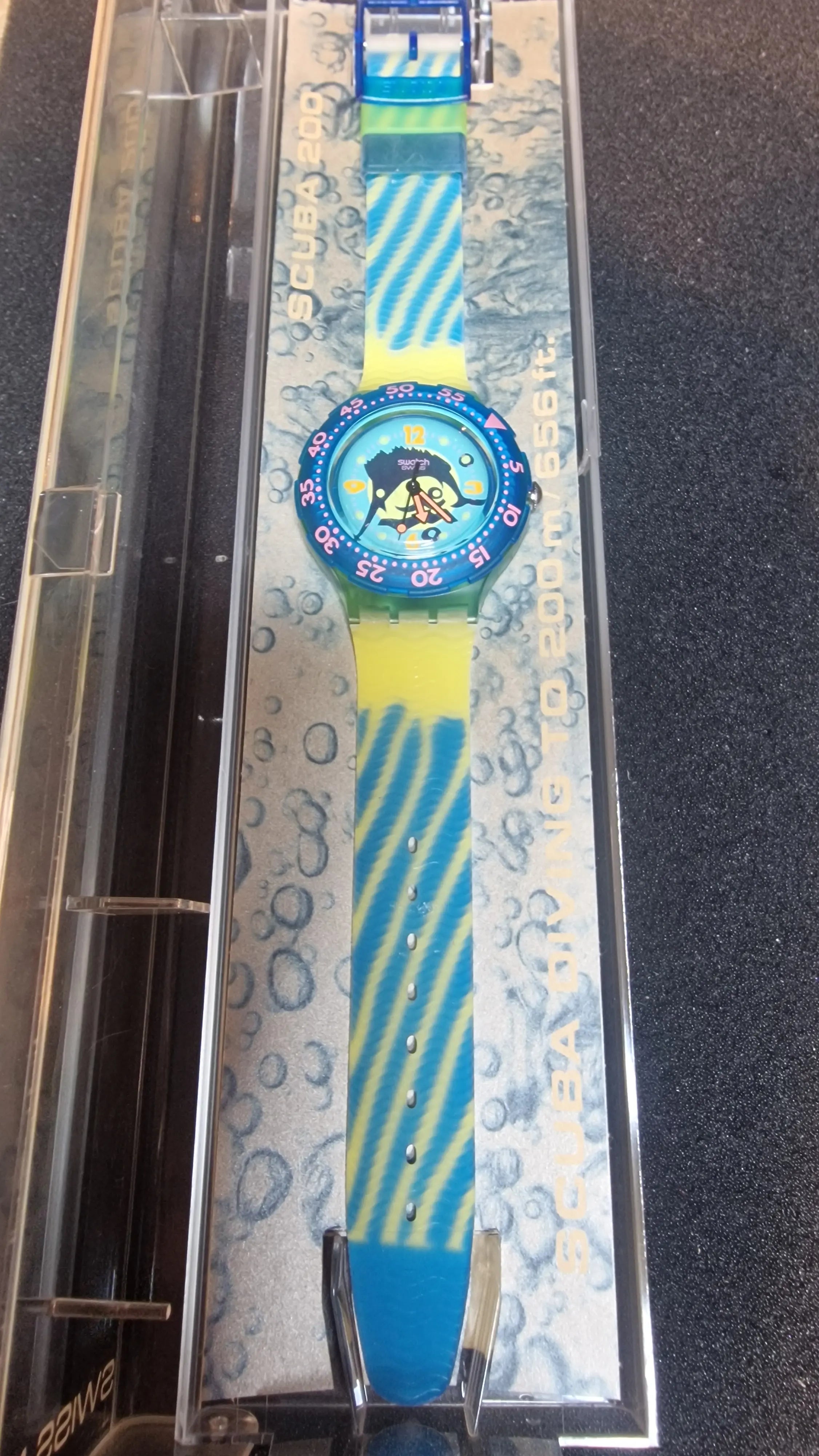 Swatch Scuba 200 – Swordfish (SDG101), 1993 – Vintage Diver 2