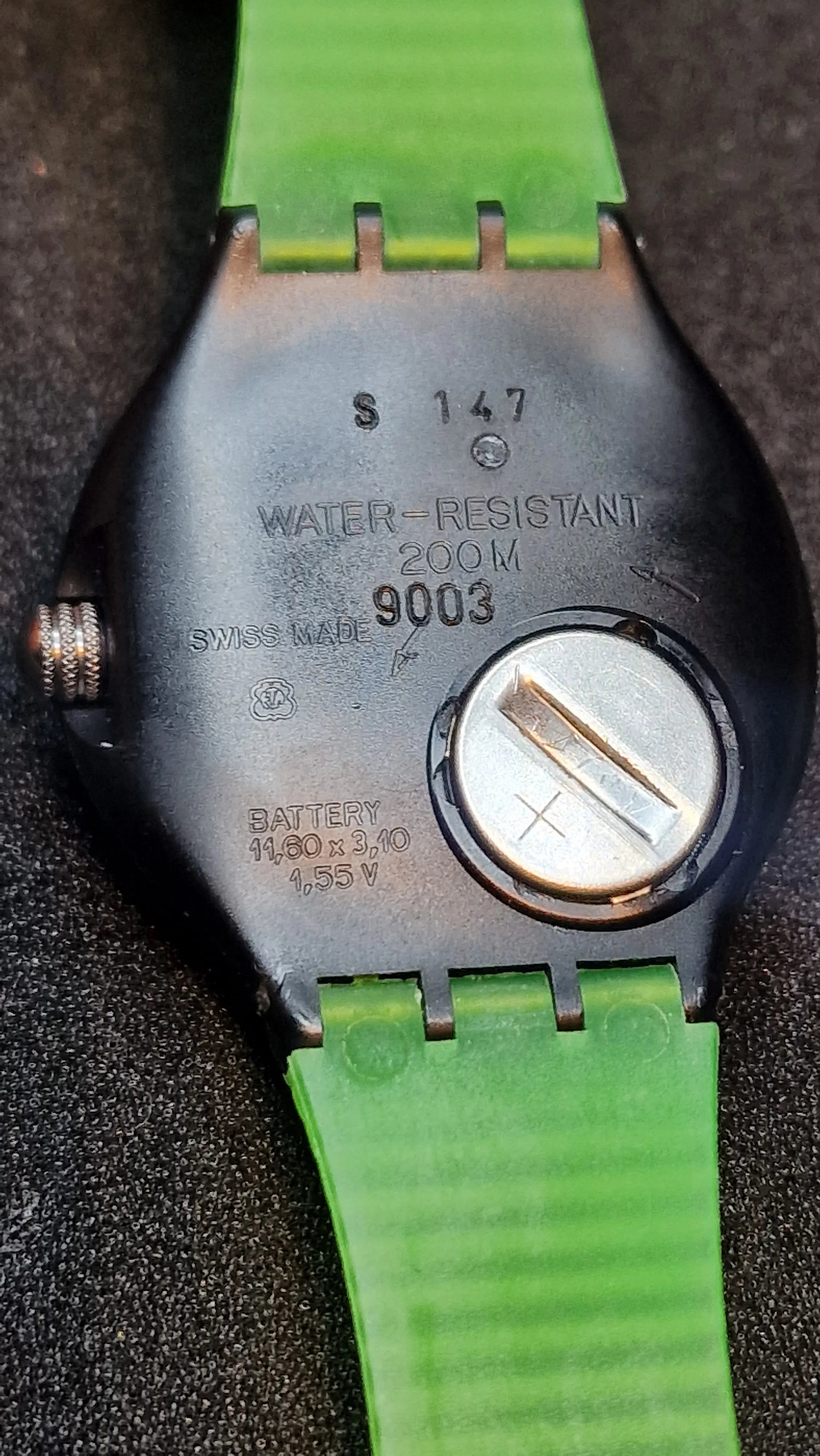 Swatch Scuba SDB100 “Barrier Reef” – 1990 Vintage Diver (200m WR) 6