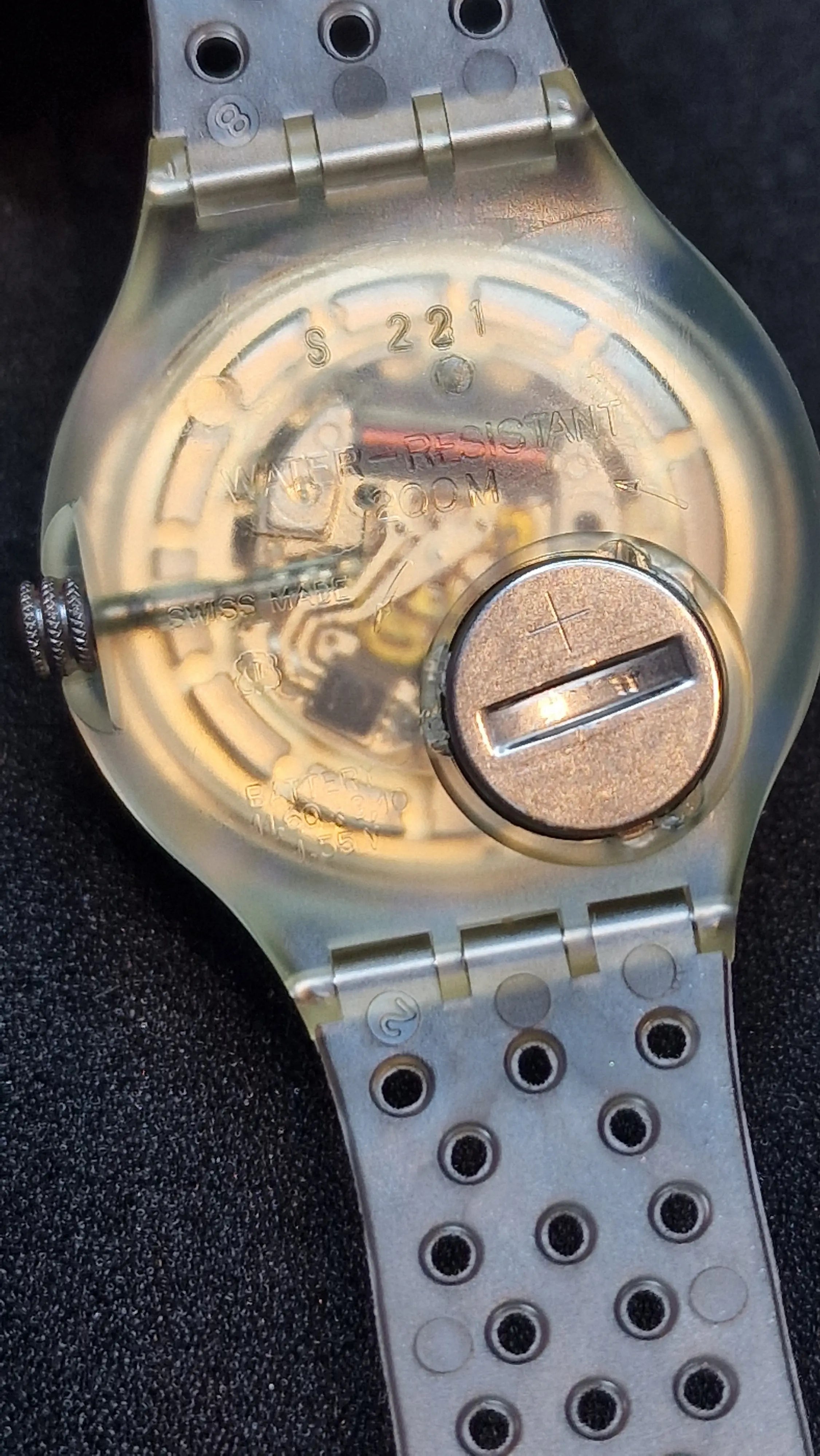 Swatch Scuba SDK104 “Jelly Bubbles” 1992 – Full Set – Vintage Diver 200m 6