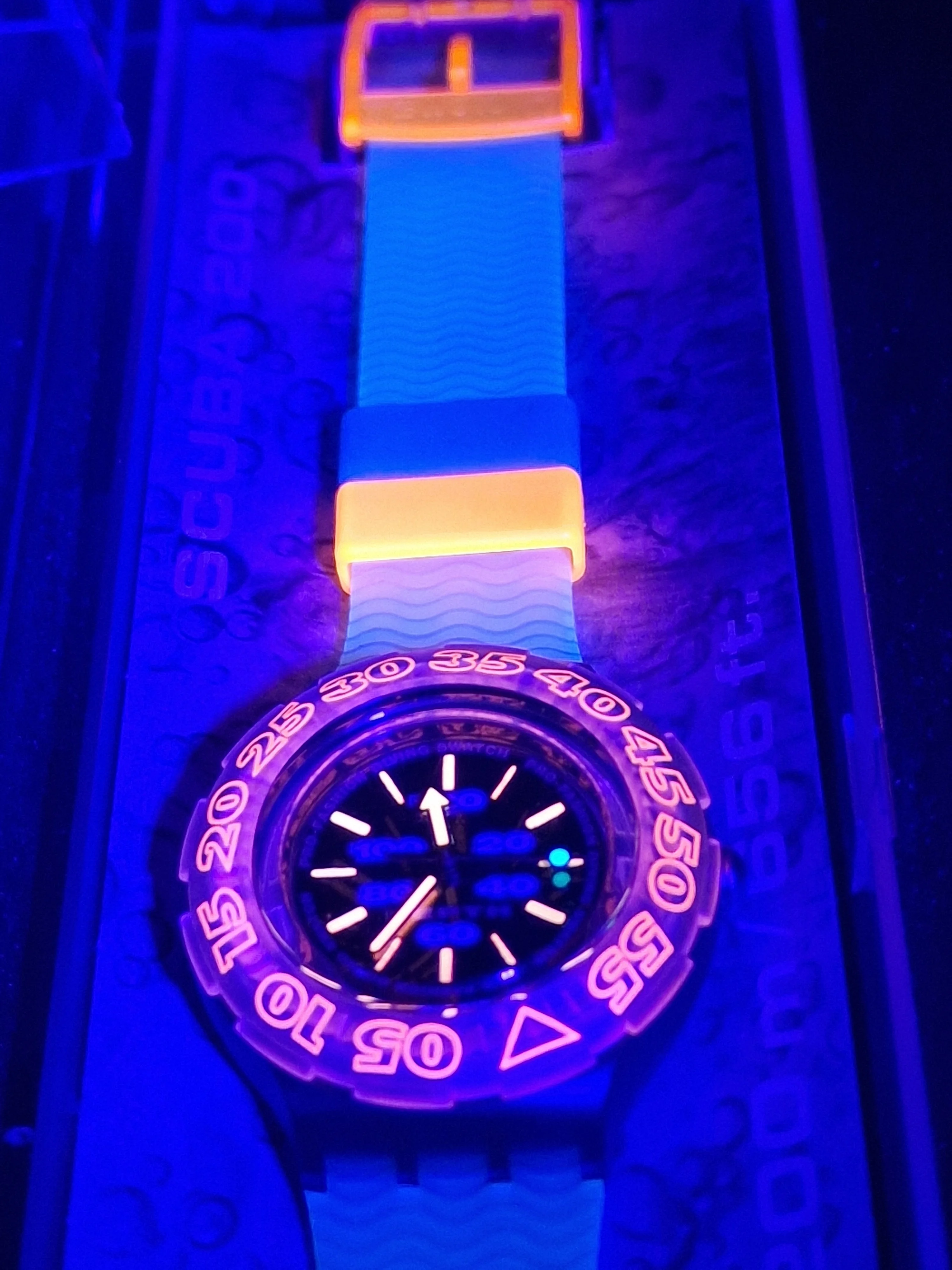 🧡 Swatch Scuba 200 "Morgan" SDN102 | 1994 | Full Set 🧡 2