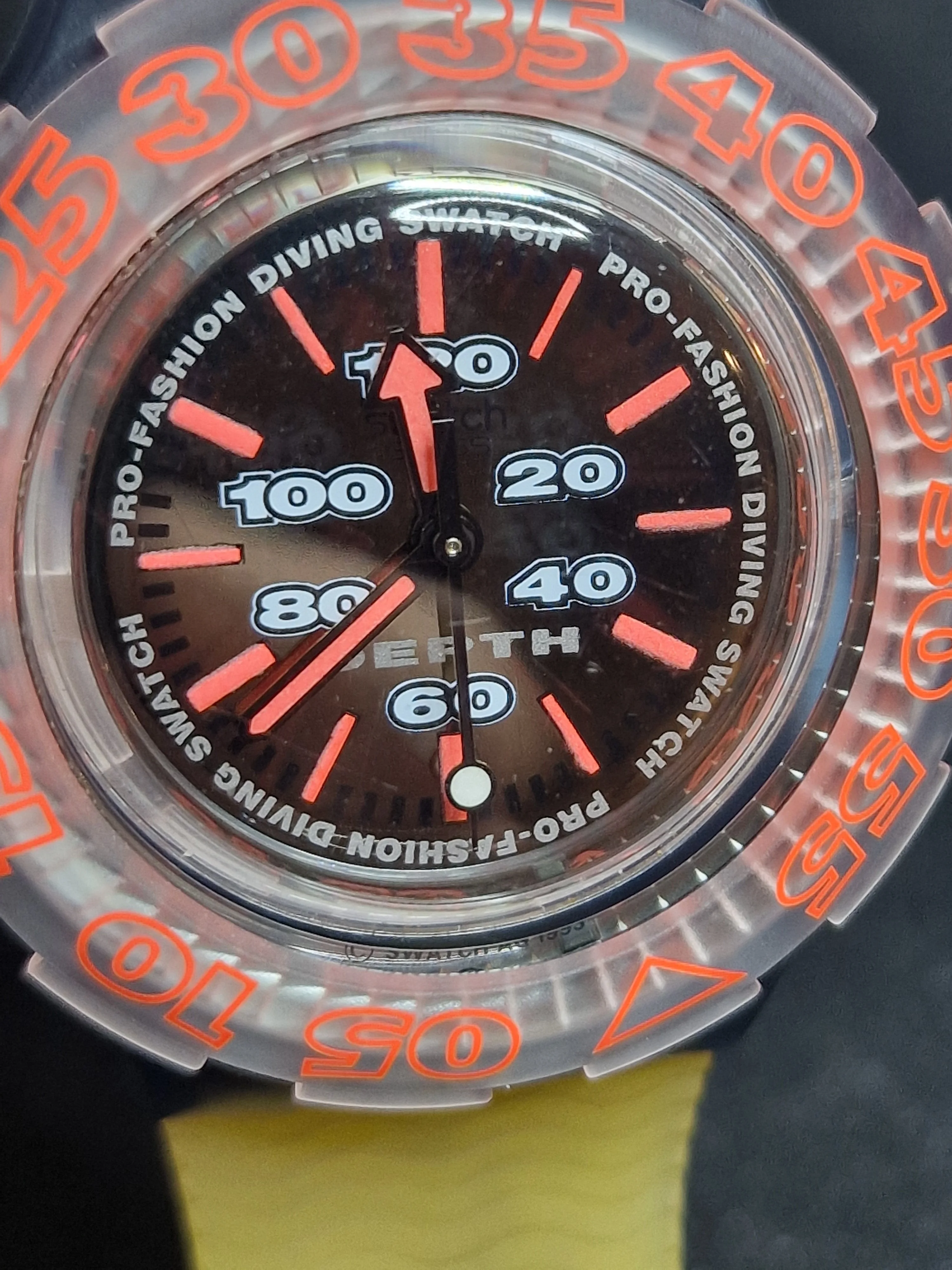 🧡 Swatch Scuba 200 "Morgan" SDN102 | 1994 | Full Set 🧡 7
