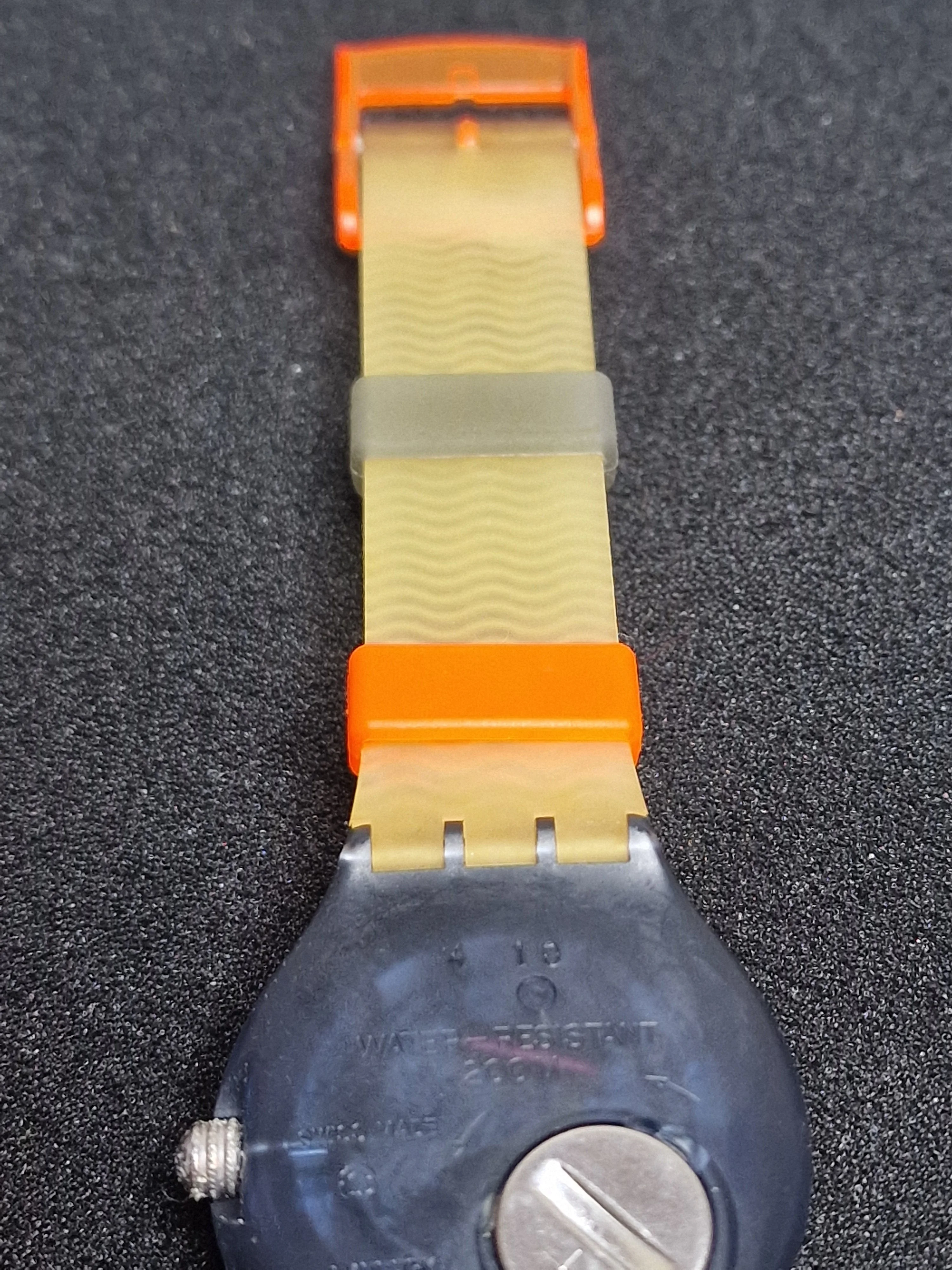 🧡 Swatch Scuba 200 "Morgan" SDN102 | 1994 | Full Set 🧡 12