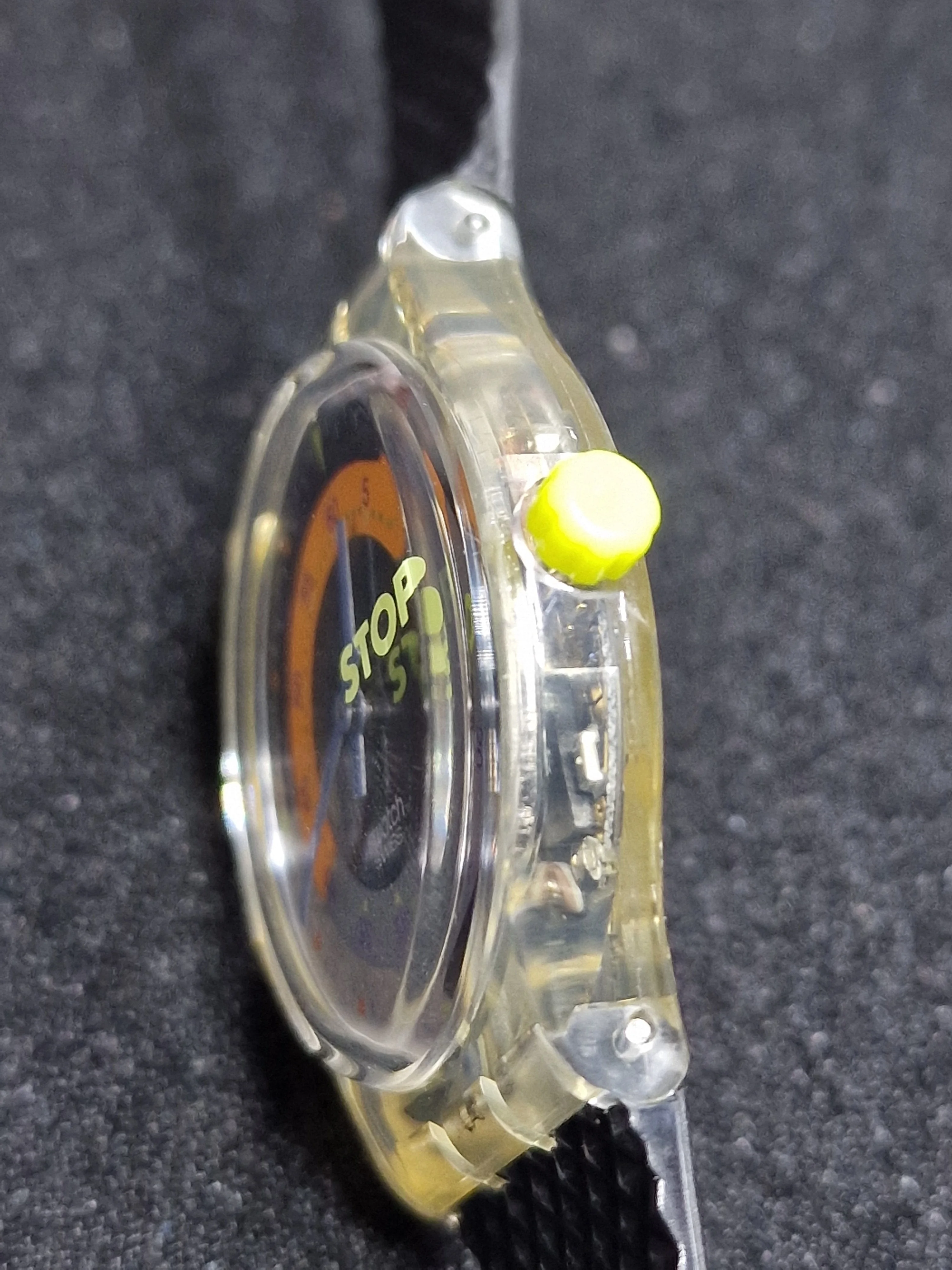 Stop Swatch "Coffee Break" SSK100 (1991) – Stop-Watch Series – Vintage Collectible 4