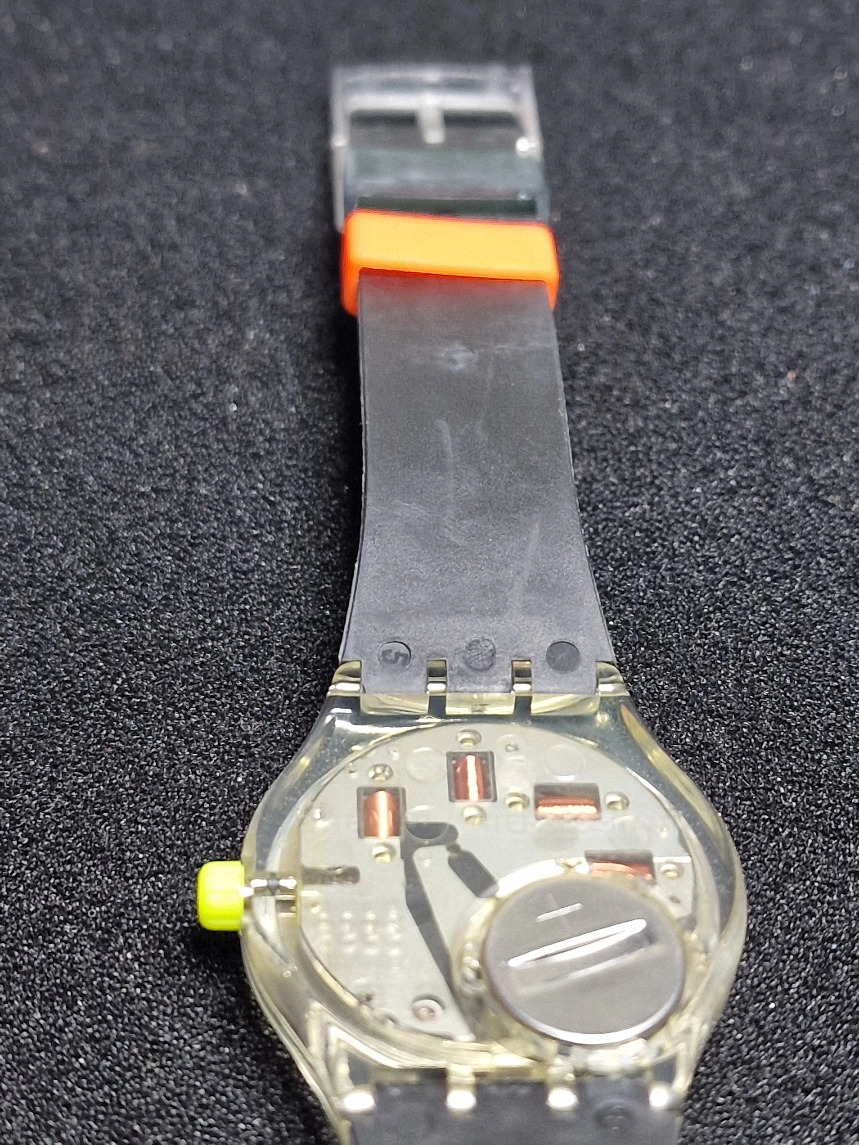 Stop Swatch "Coffee Break" SSK100 (1991) – Stop-Watch Series – Vintage Collectible 11