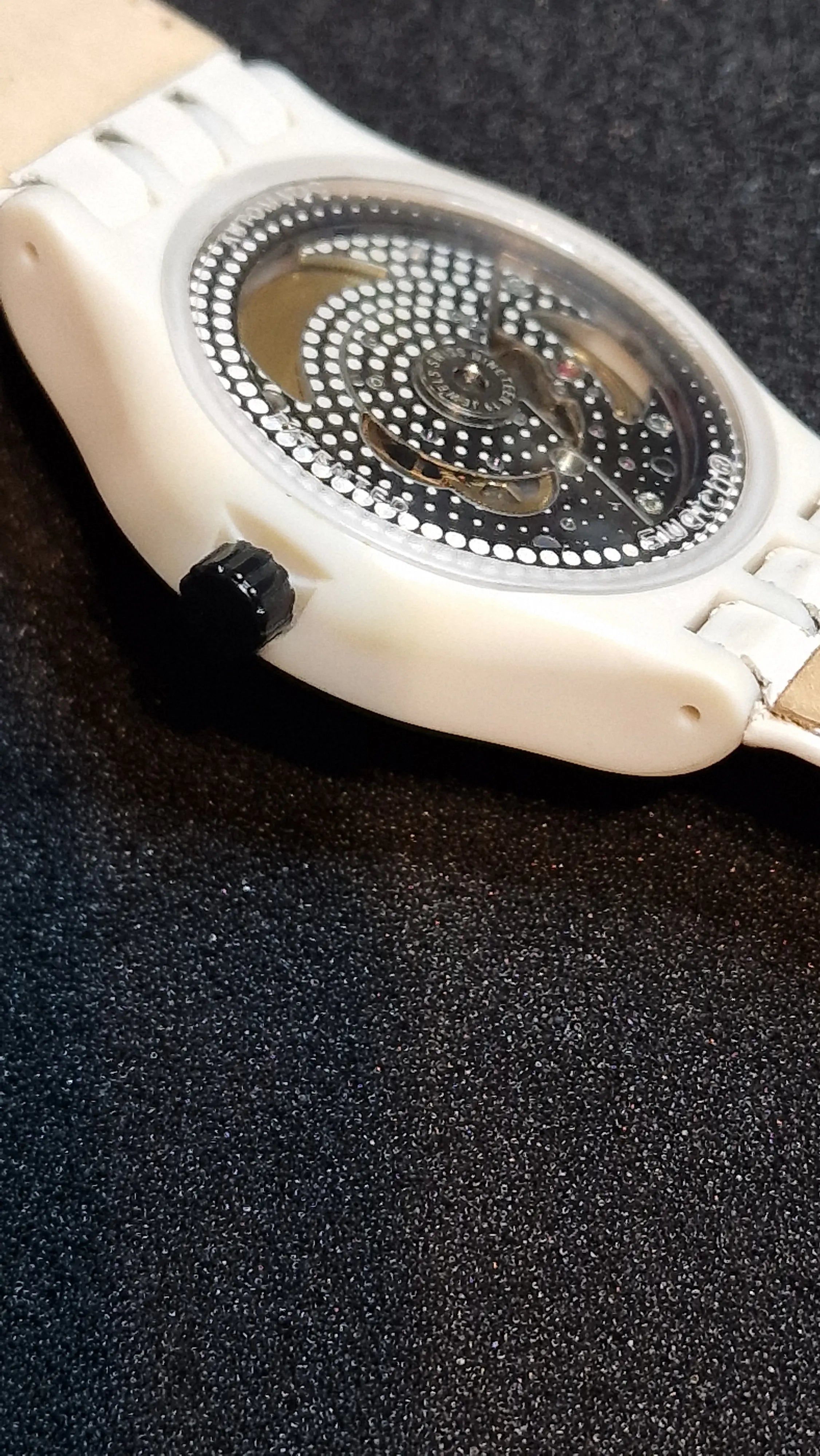 Swatch Sistem51 Automatic SUTM400 “Cream” (AG2013) – Date – See-Through Back 42mm - 11