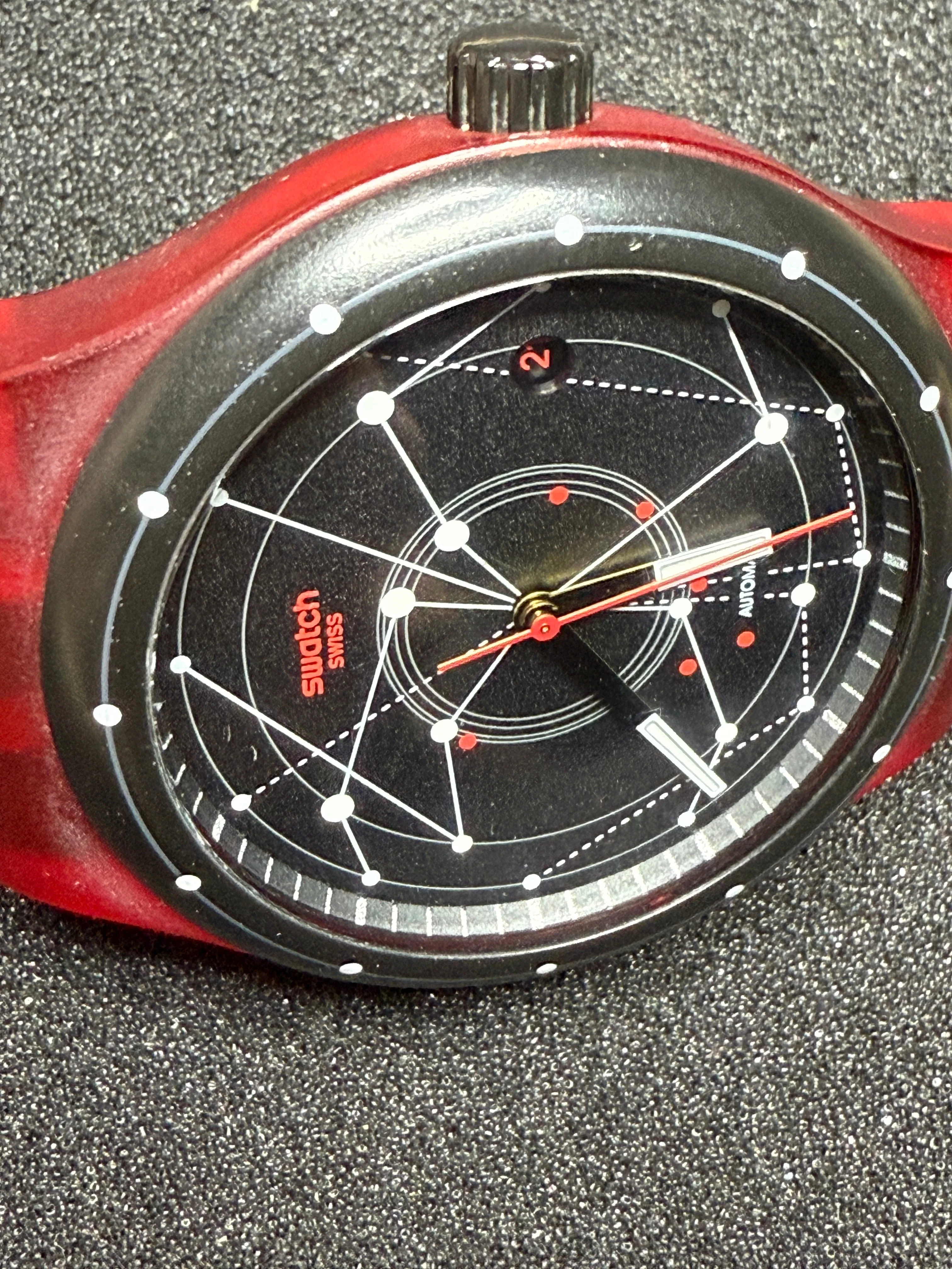 Swatch Sistem51 Automatic SUTR400 “Red” 42mm (Date) ⌚ - 7