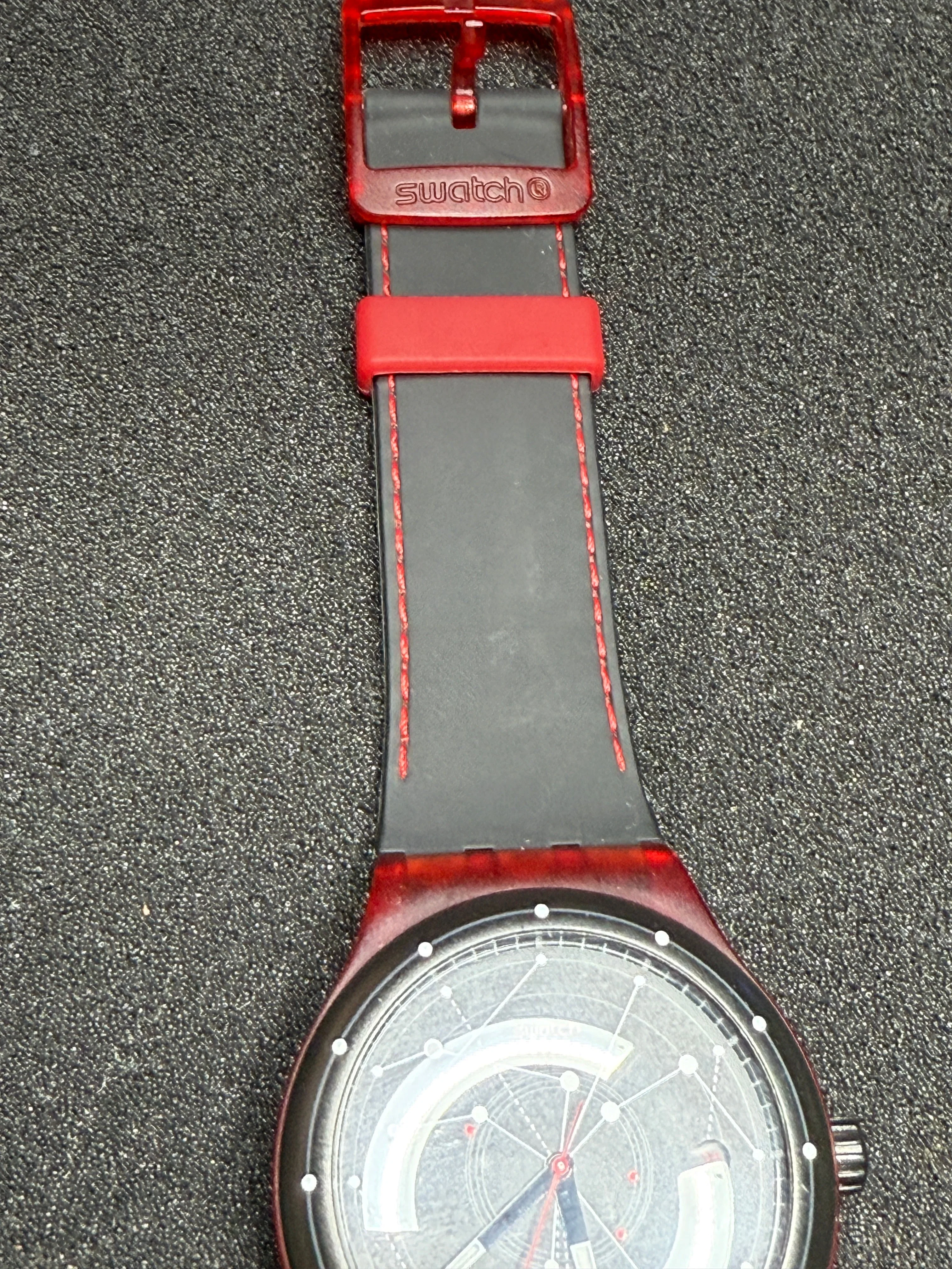 Swatch Sistem51 Automatic SUTR400 “Red” 42mm (Date) ⌚ - 10
