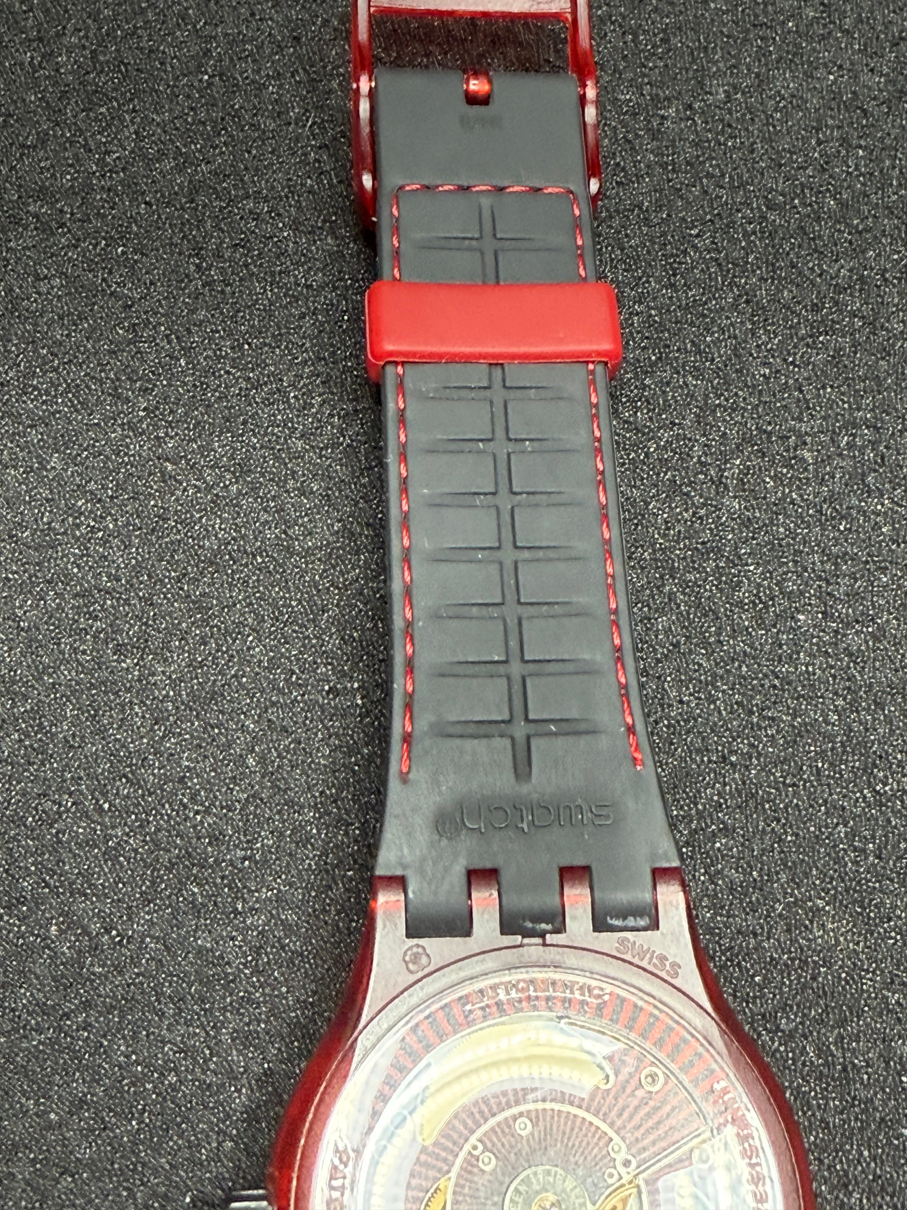 Swatch Sistem51 Automatic SUTR400 “Red” 42mm (Date) ⌚ - 12