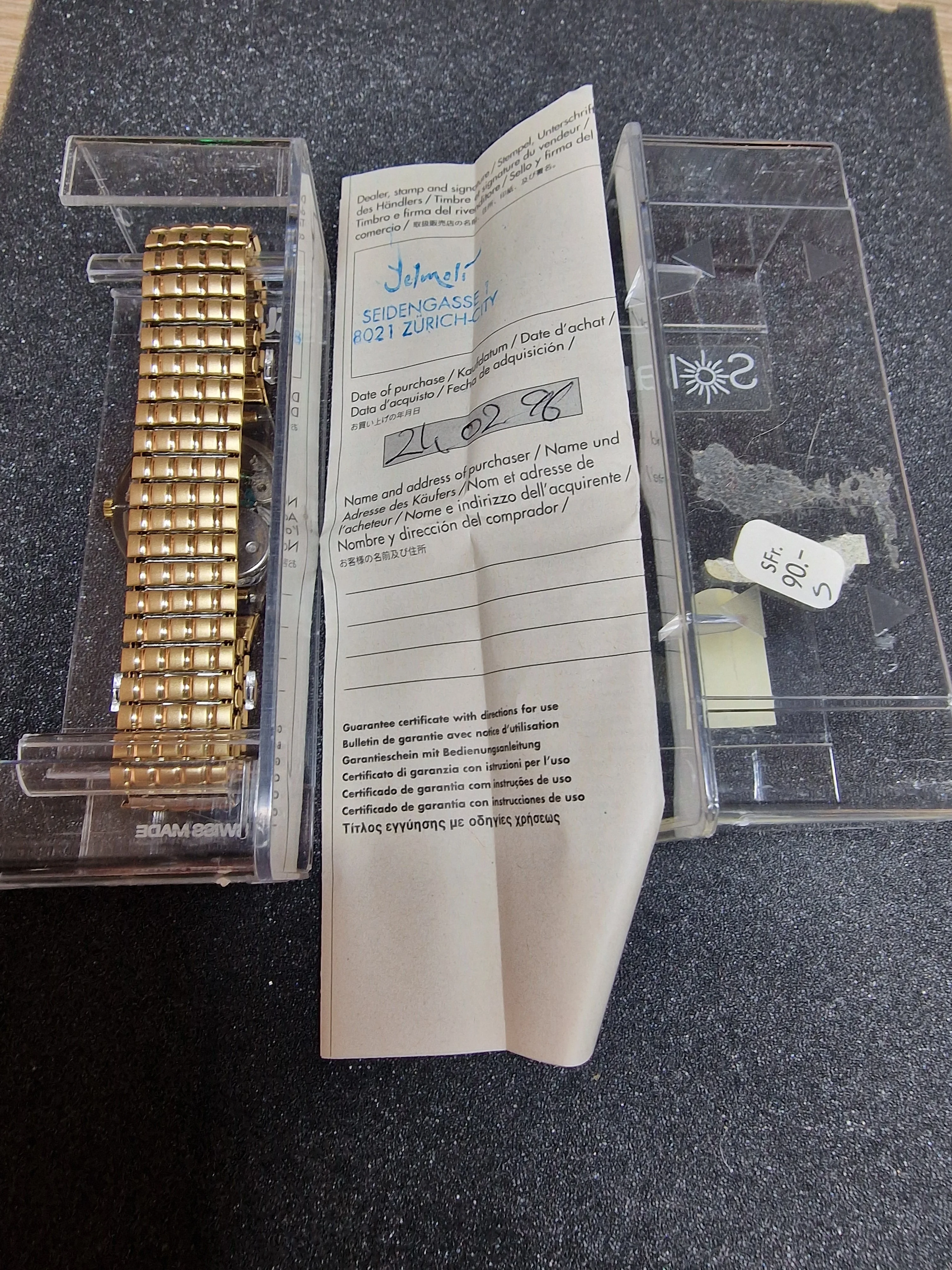Swatch Solar Flex SRM101 "Sunscreen" – Atlanta 1996 Olympics Edition 2