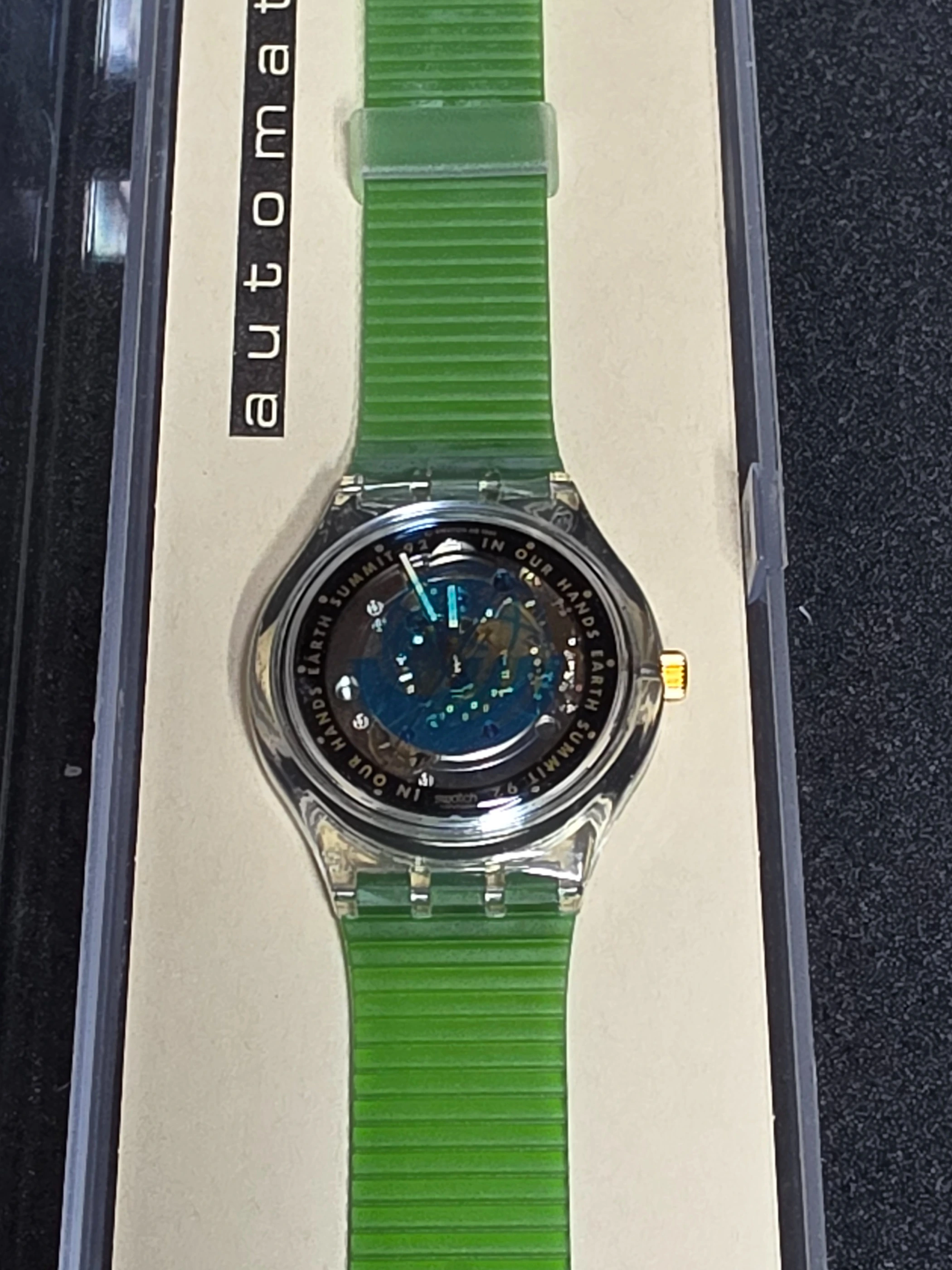 Swatch Time to Move SAK102 – 1992 – NOS – Green Strap