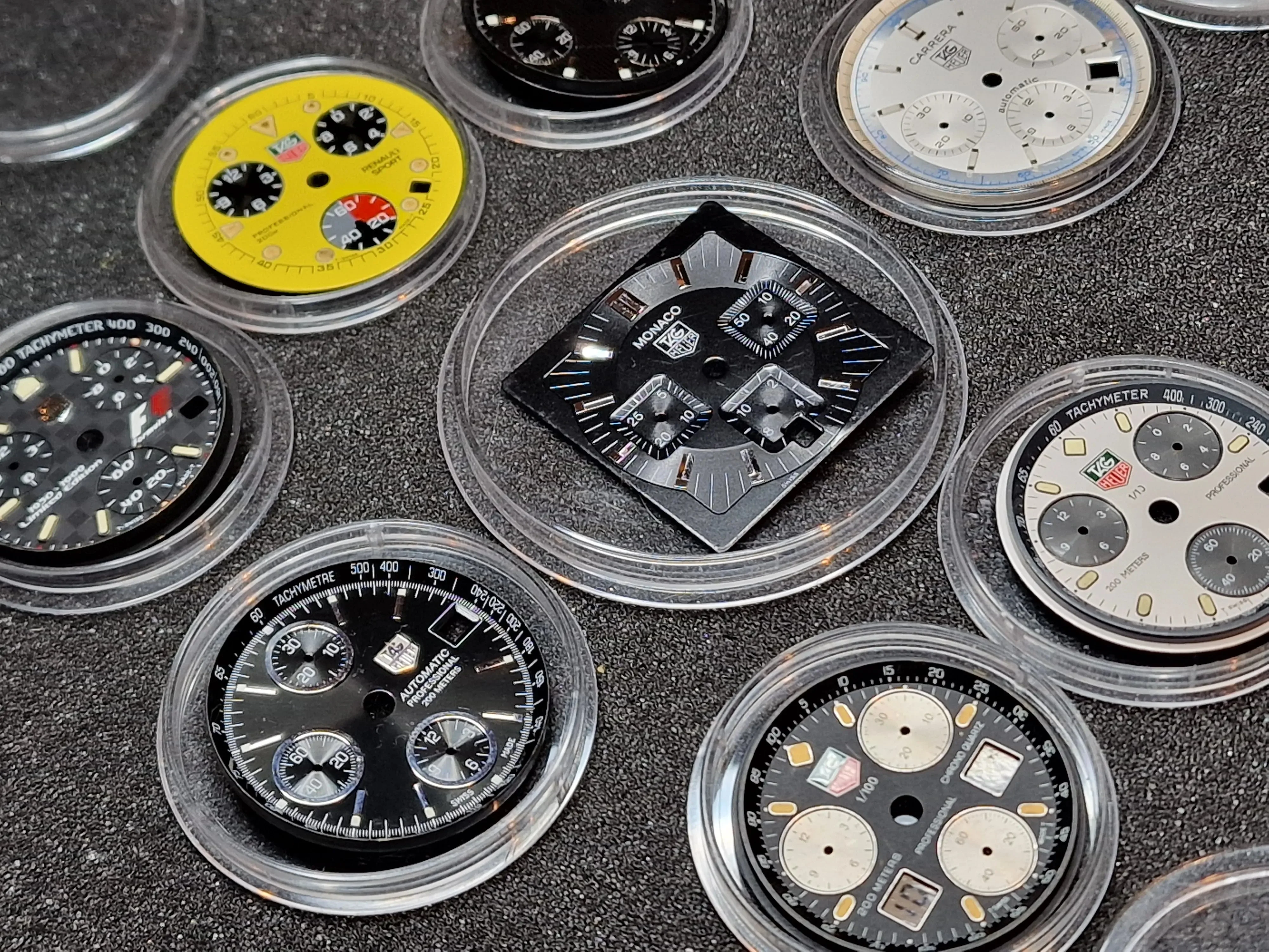 TAG Heuer Original Dials Collection – Monaco, Carrera, Professional, Formula 1 6