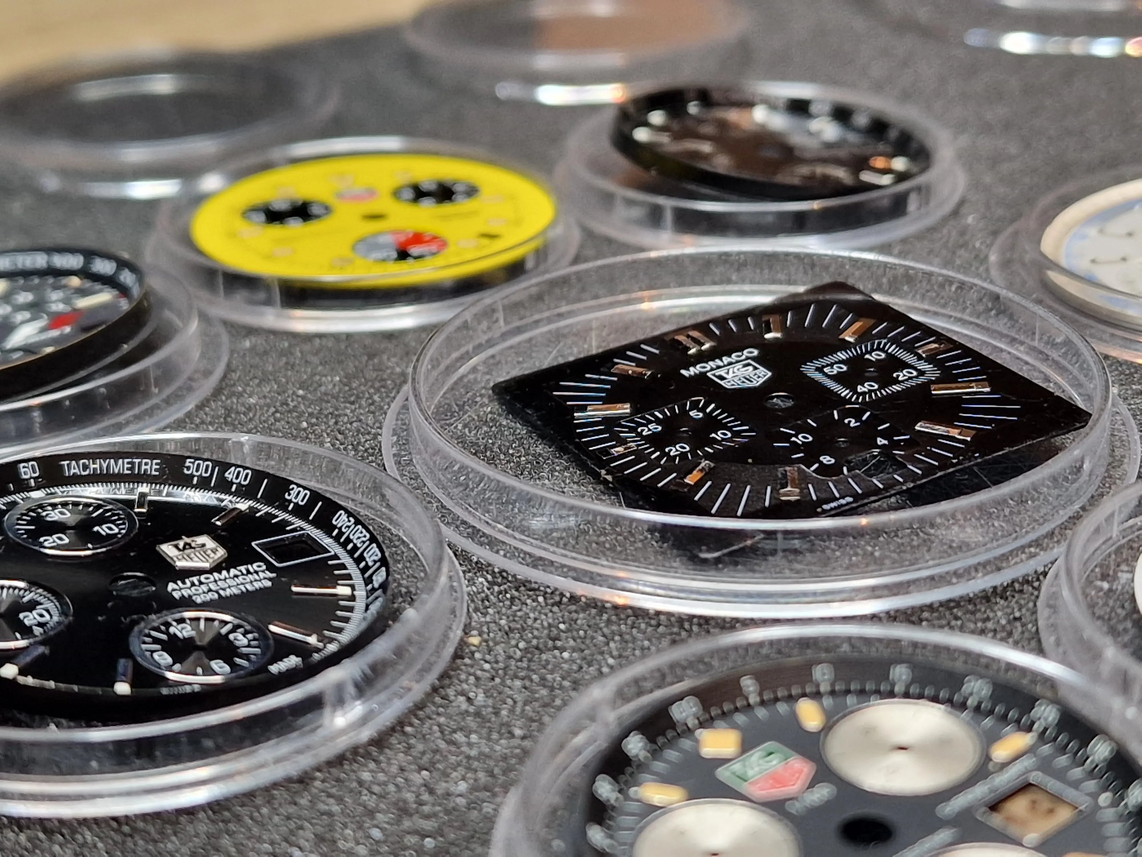 TAG Heuer Original Dials Collection – Monaco, Carrera, Professional, Formula 1 7