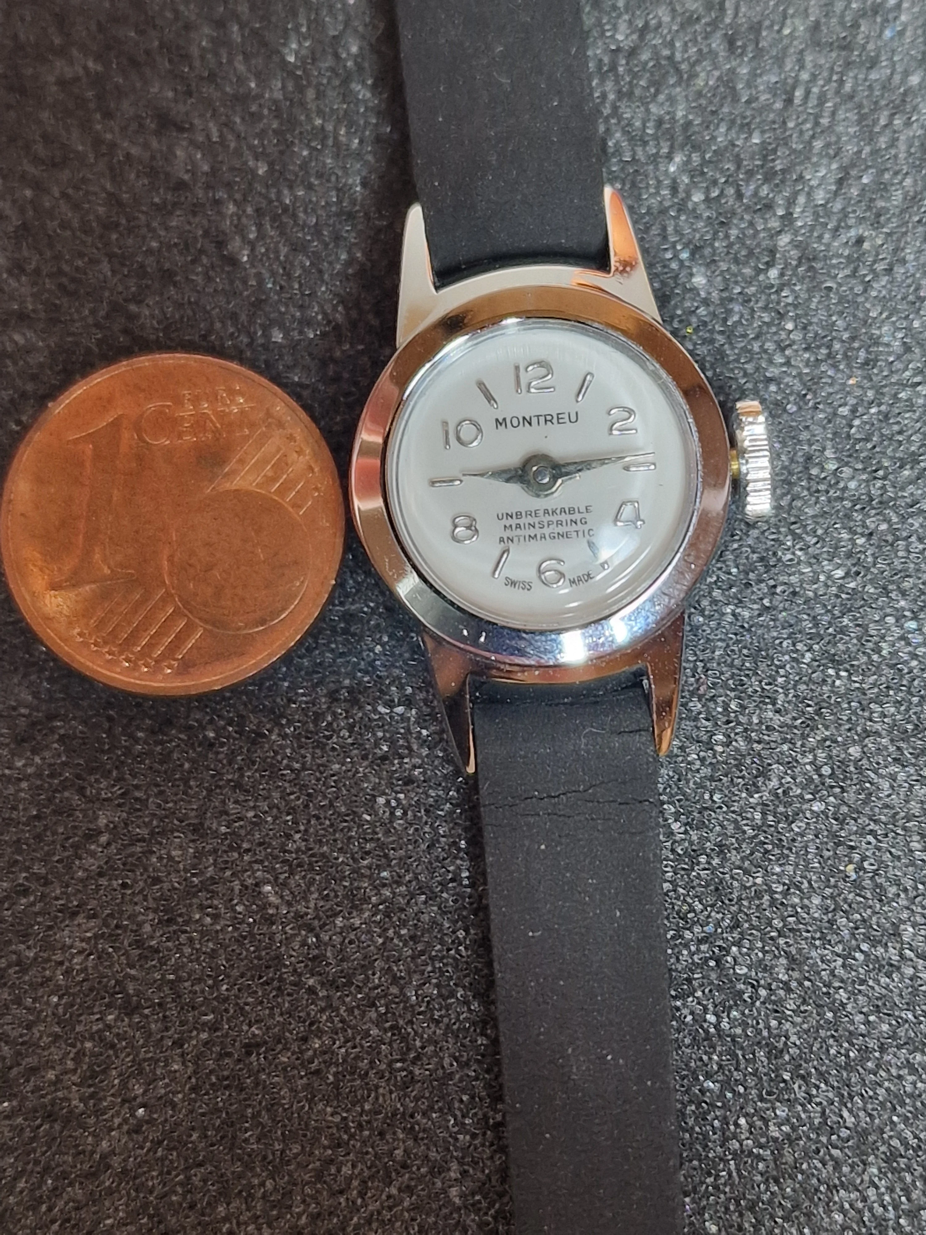 Tiny Vintage Ladies' Watch "MONTREU" – 1950s/60s, Hand-Wound, Swiss Made, Unworn 2