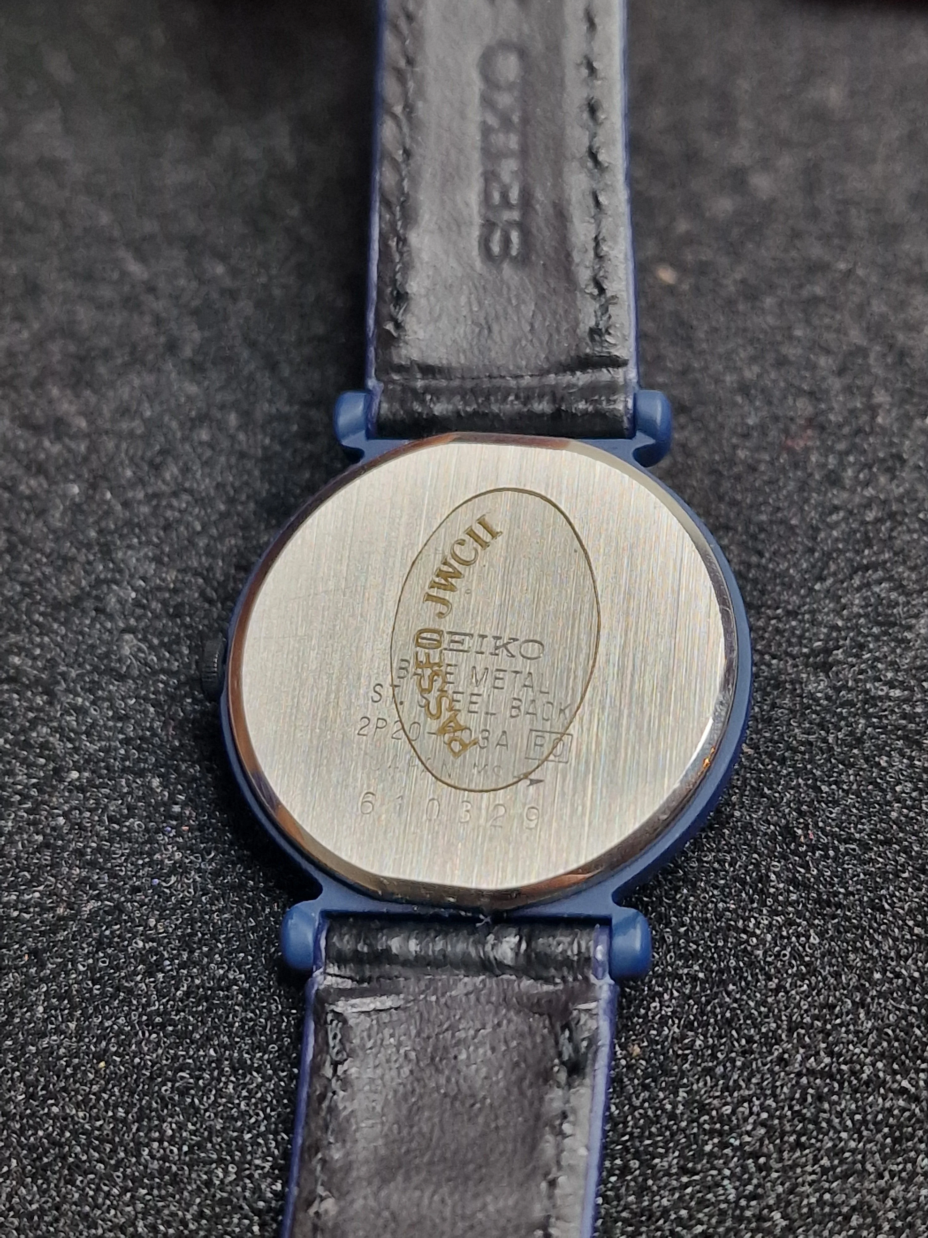 Unworn SEIKO Quartz Watch – Model Rivoli, Ref. SZN103J, 2P20 Movement, Japan 9