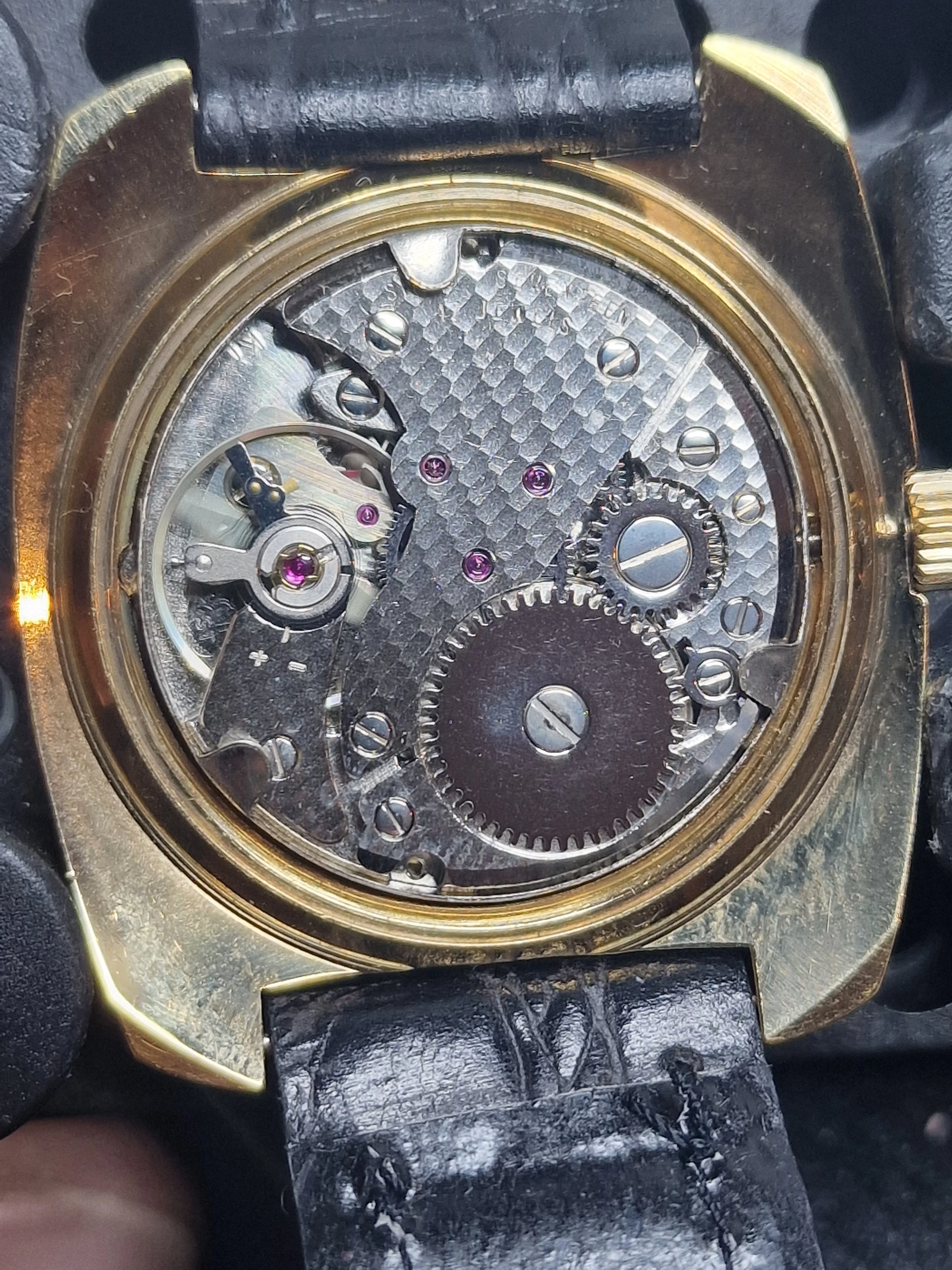 Unworn Vintage ADRIA Watch – Swiss Made – Hand-Wound – 1960s – Gold-Tone – NOS 11