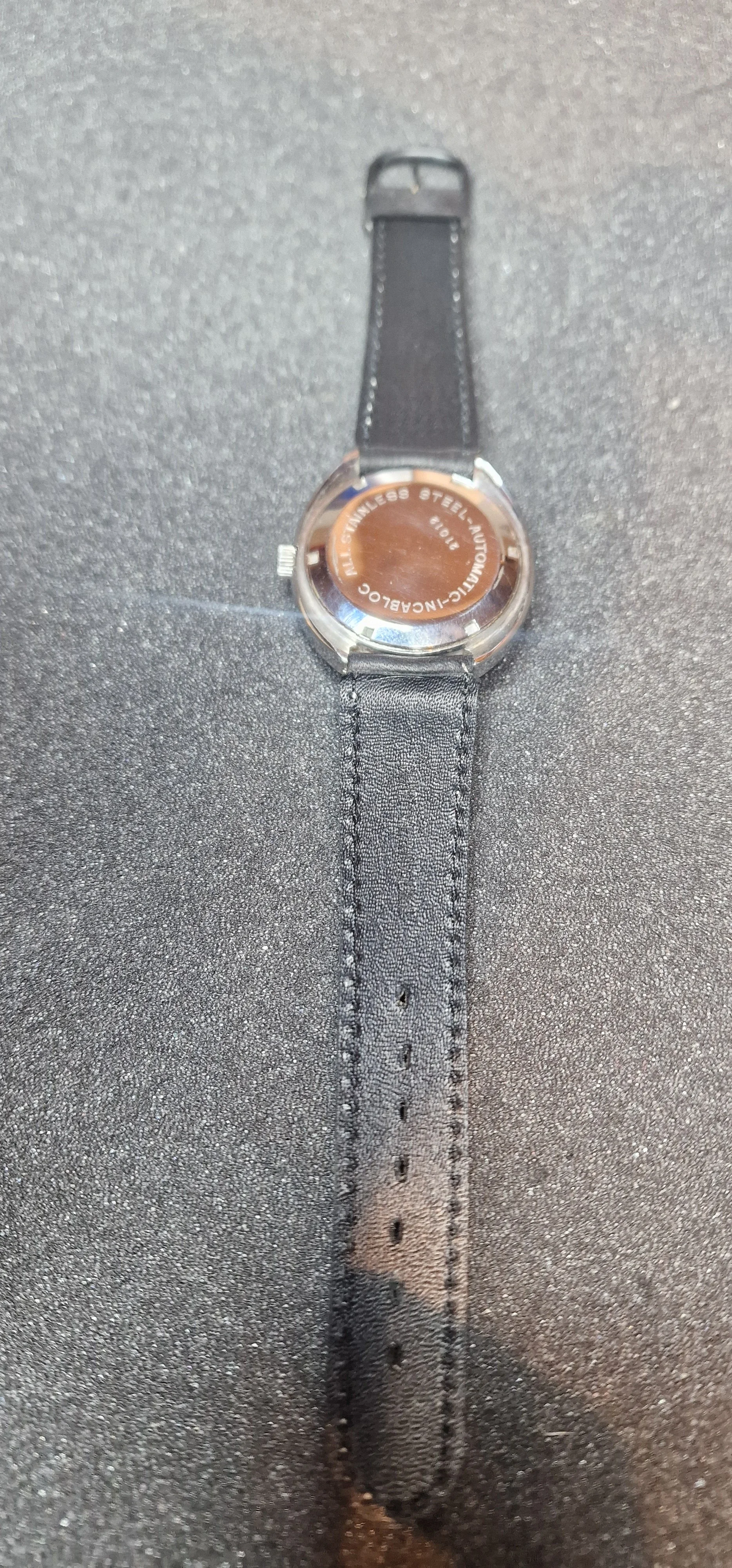 Unworn Vintage Automatic Watch "ERANO" – Swiss Made, 70s/80s, Old Stock, 41mm 8