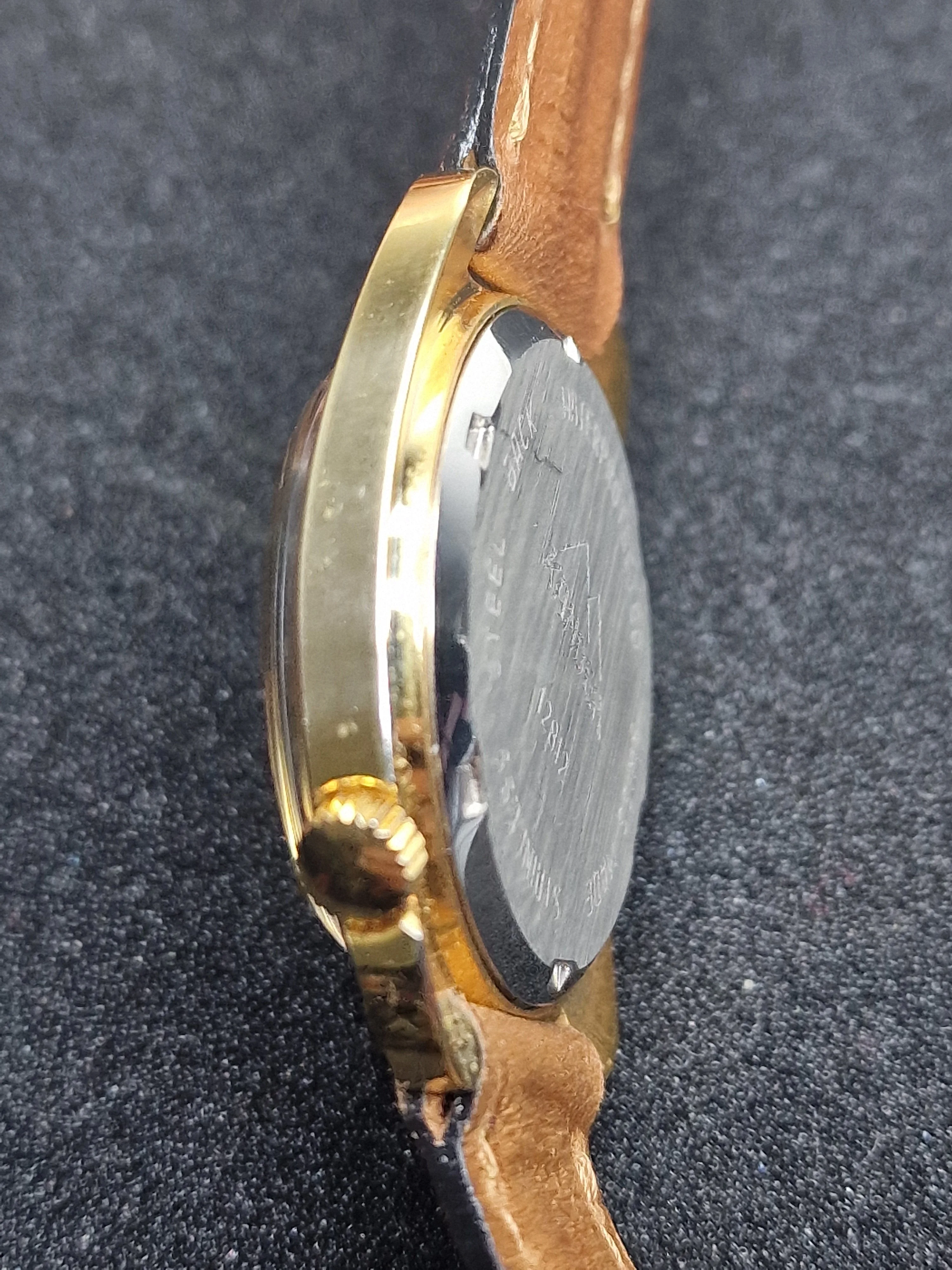 🕰️ Unworn Vintage Calendar Watch "KANDER" – Swiss Made, Hand-Wound, 60s/70s, Ultra Slim 4