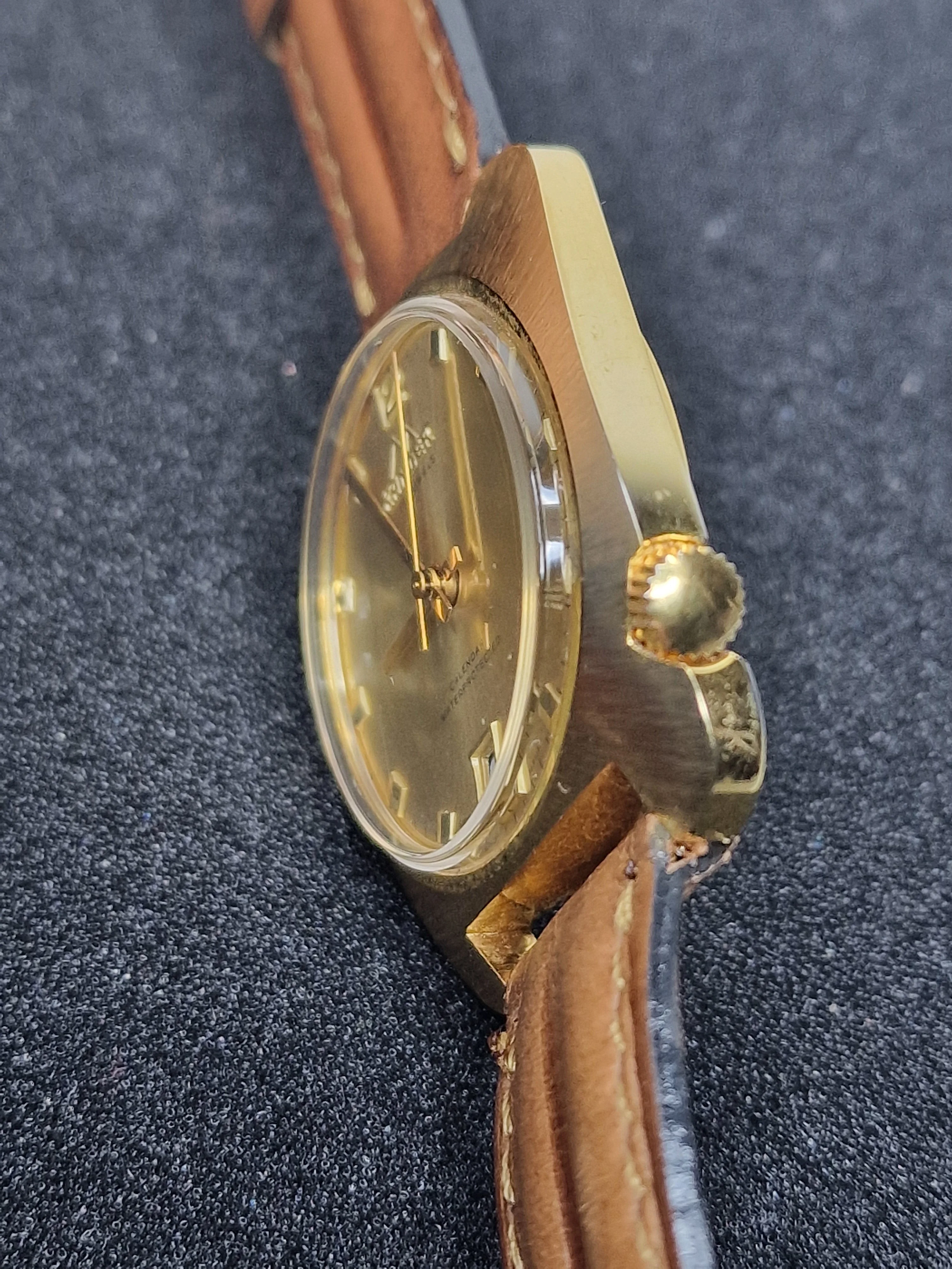 🕰️ Unworn Vintage Calendar Watch "KANDER" – Swiss Made, Hand-Wound, 60s/70s, Ultra Slim 12