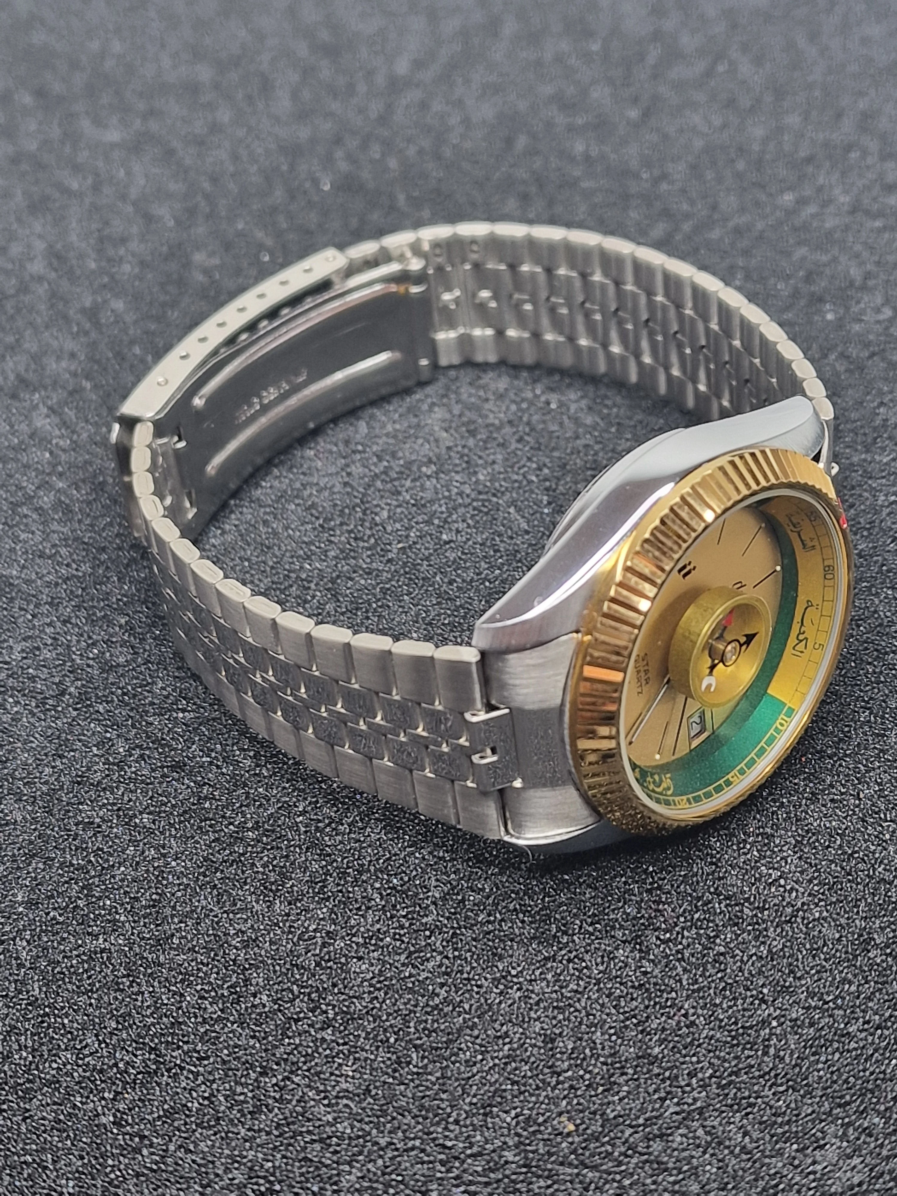 Unworn Vintage Compass Watch – DALIL STAR Quartz "Monte Carlo" – Zeno-Basel – 1970s – Swiss Made 5