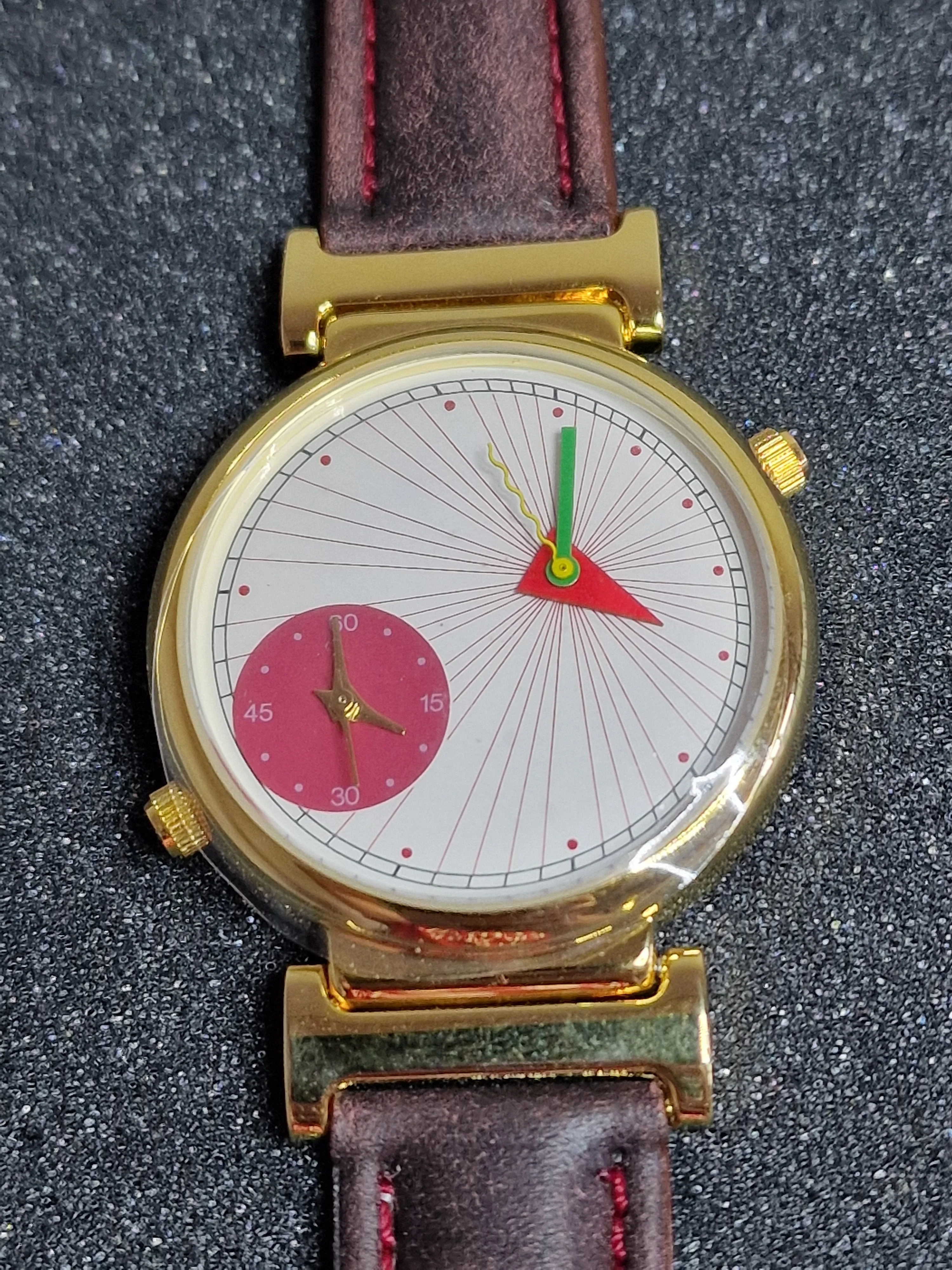 Unworn Vintage Dual-Time Quartz Watch – Miyota Movement, 1970s, Top Condition