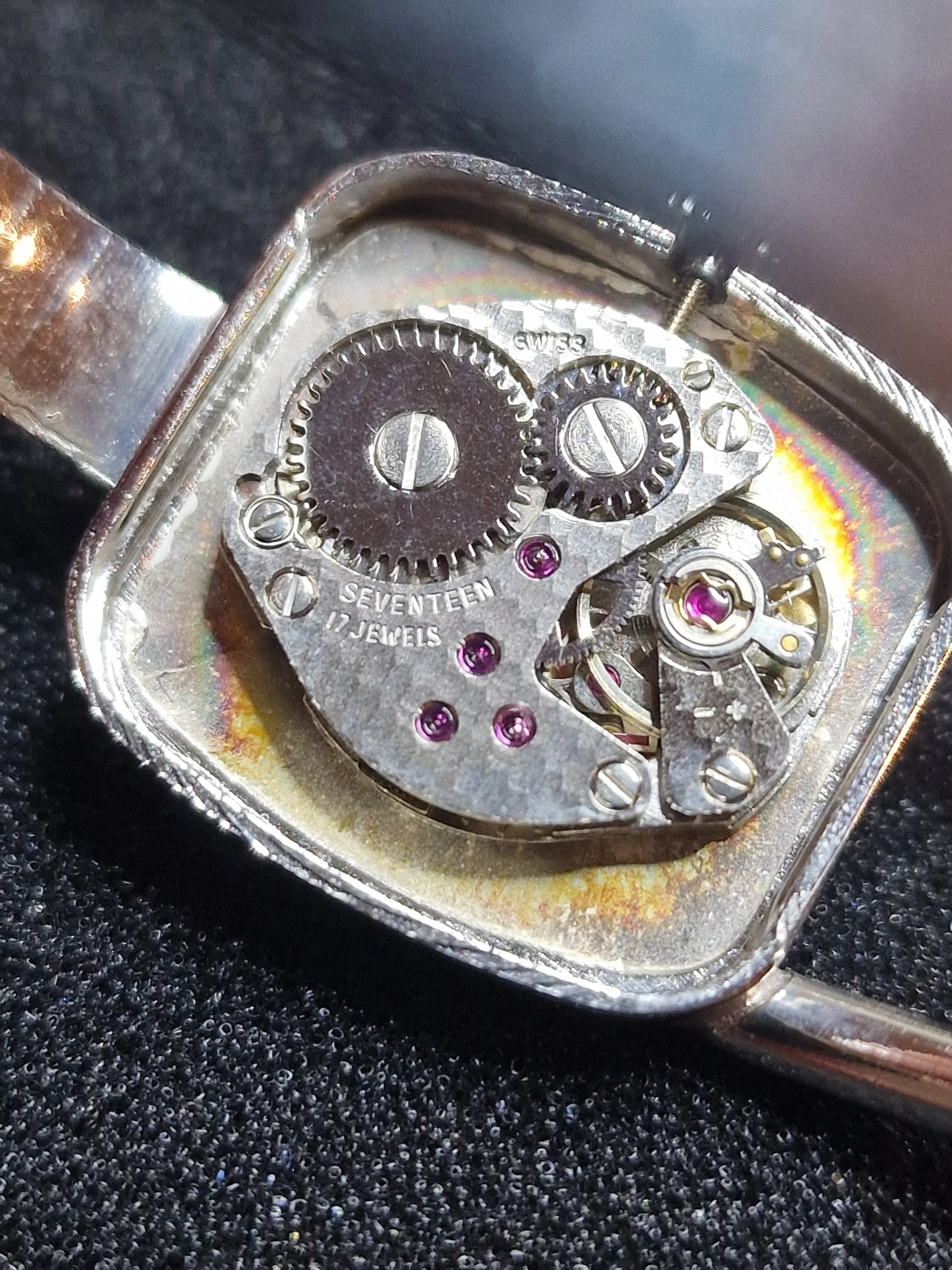 Unworn Vintage Ladies' Clasp Watch "ITRACO" – Swiss Made, Hand-Wound, 1970s, Old Stock 6
