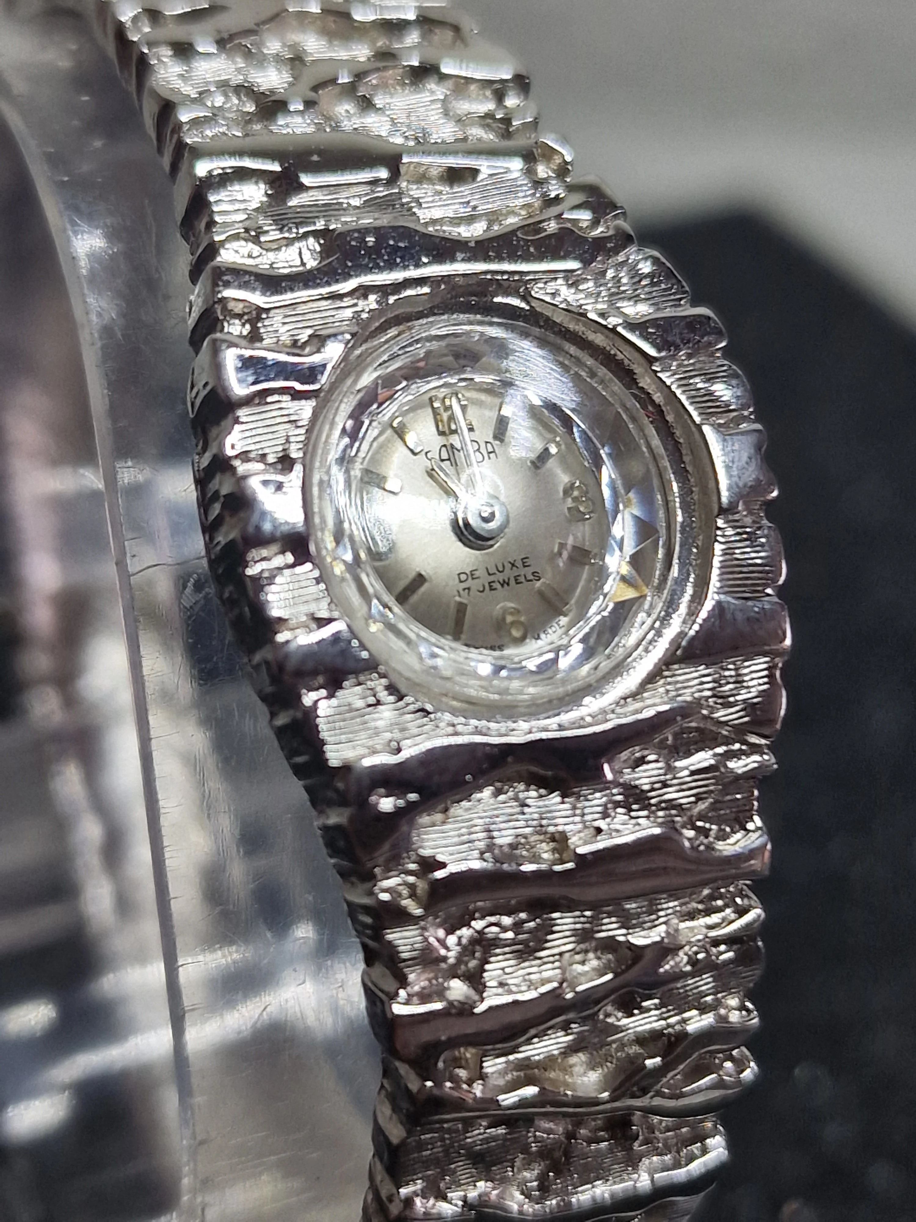Unworn Vintage Ladies' Clasp Watch "SAMBA" – Swiss Made, Hand-Wound, Late 1970s 2