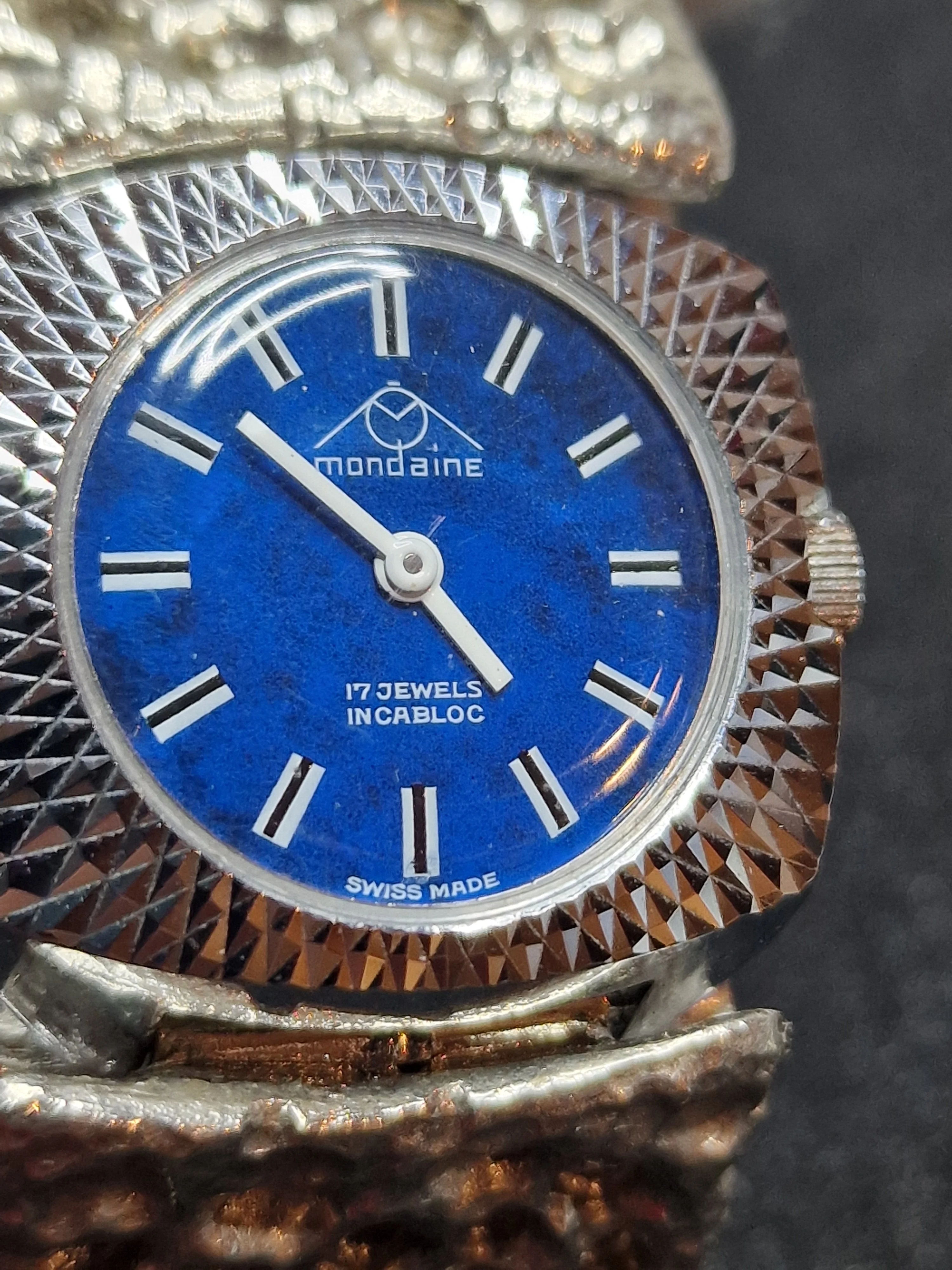 Unworn Vintage Ladies' Jewelry Watch "MONDAINE" – Swiss Made, Hand-Wound, Late 1960s 8
