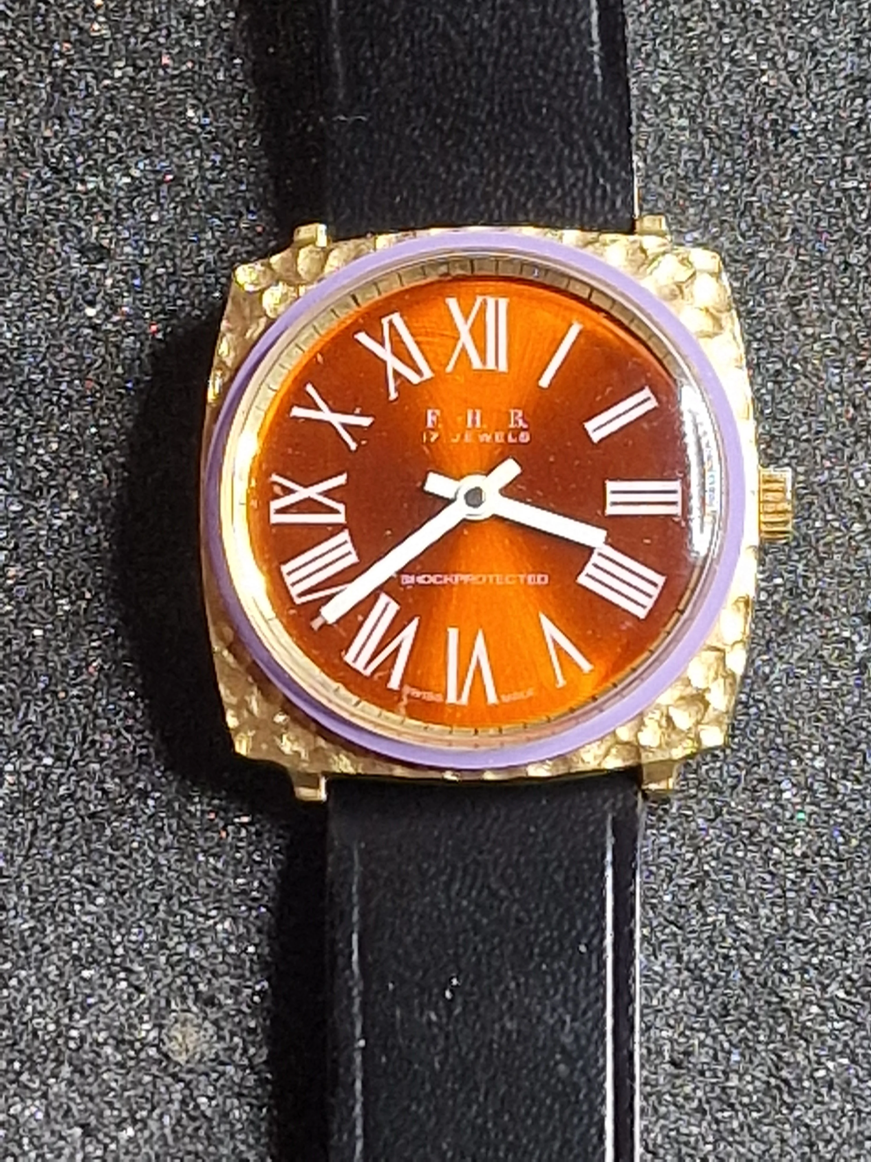 💎 Unworn Vintage Ladies' Watch "F.H.B." – Swiss Made, Hand-Wound, 1970s, Rare Piece