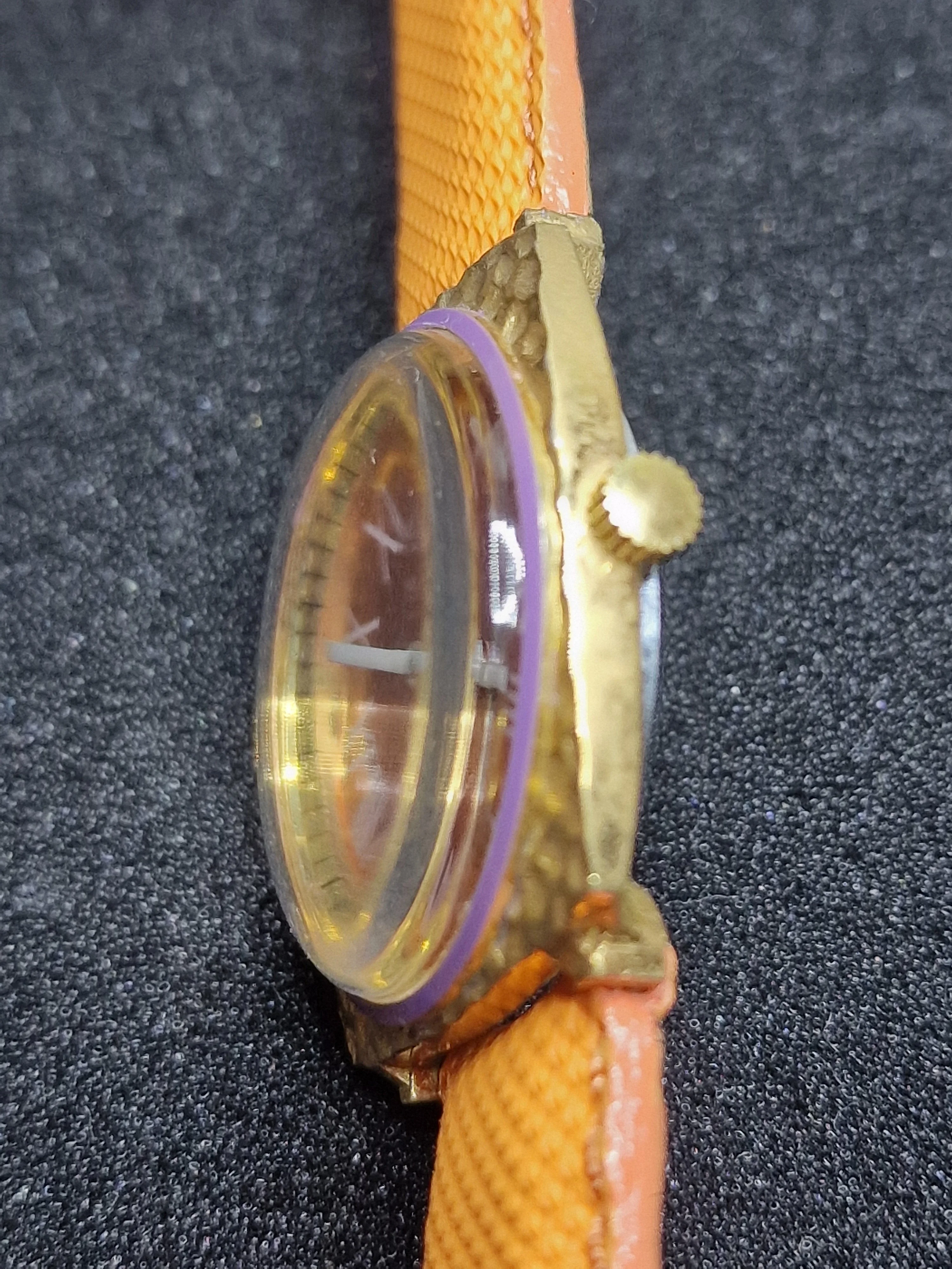 Unworn Vintage Ladies' Watch "F.H.B." – Swiss Made, Hand-Wound, 70s/80s, Ultra Slim 4
