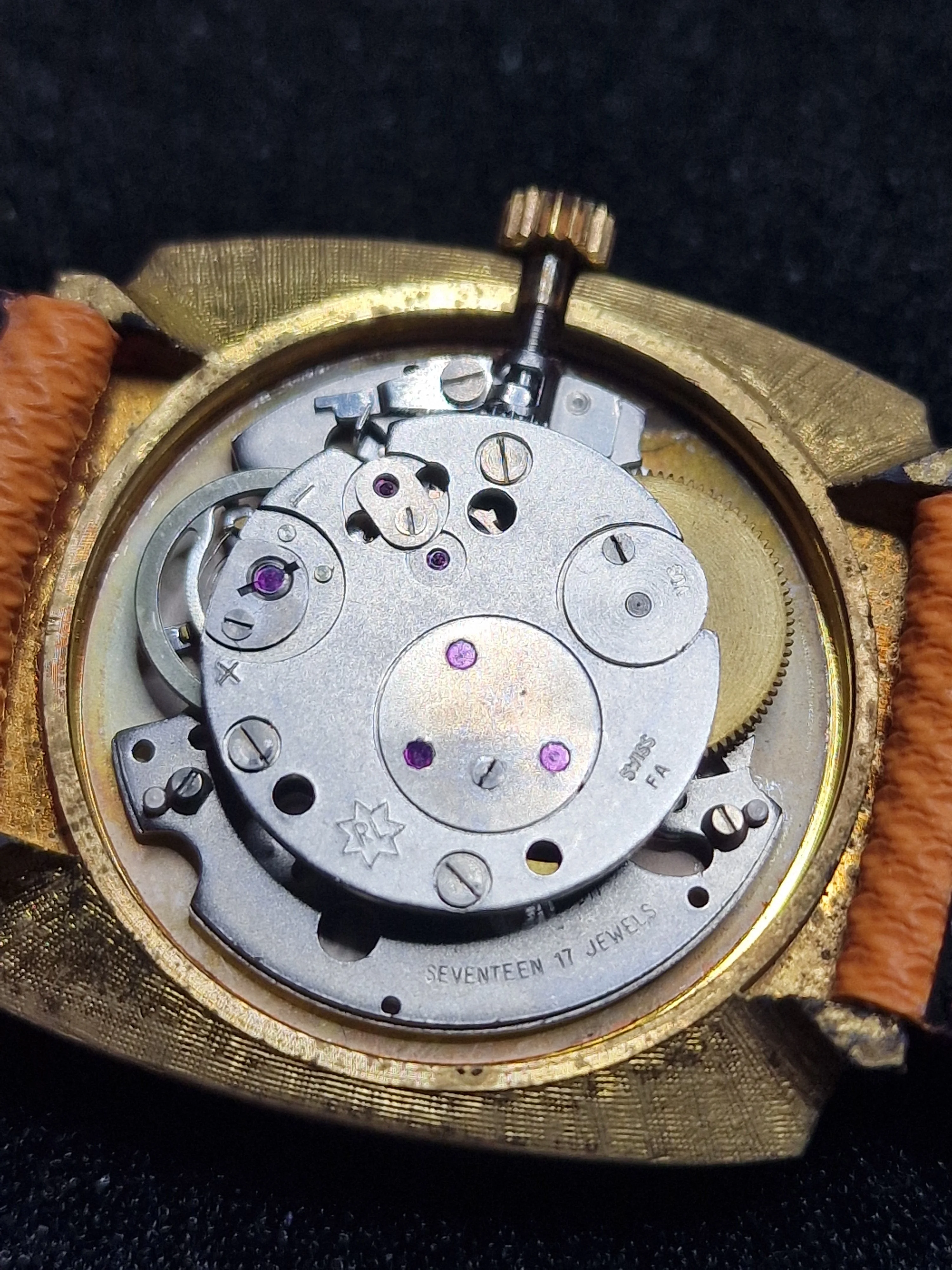 Unworn Vintage Ladies' Watch "F.H.B." – Swiss Made, Hand-Wound, 70s/80s, Ultra Slim 13