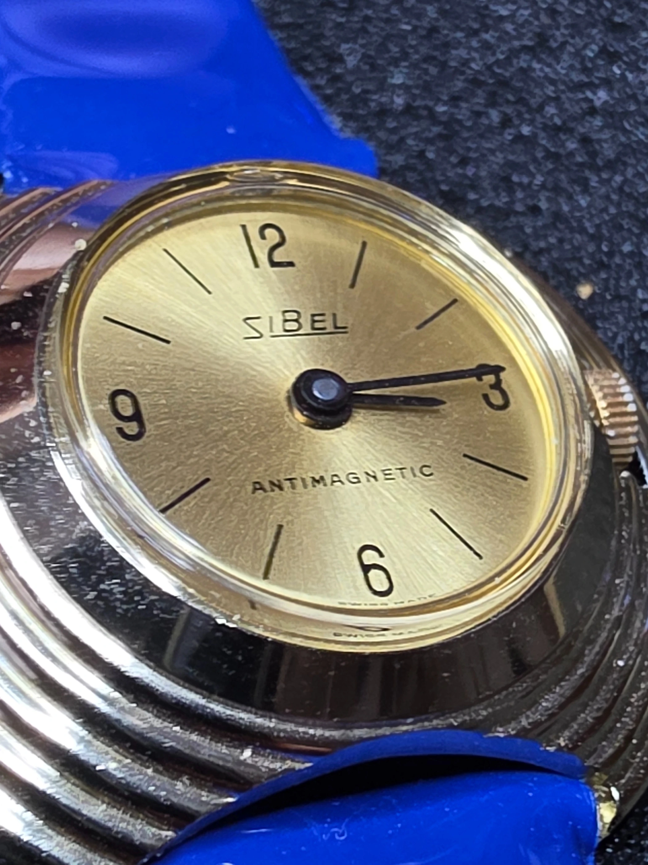 Unworn Vintage Ladies' Watch "SIBEL" – Swiss Made, Hand-Wound, Early 1970s, 33mm 5