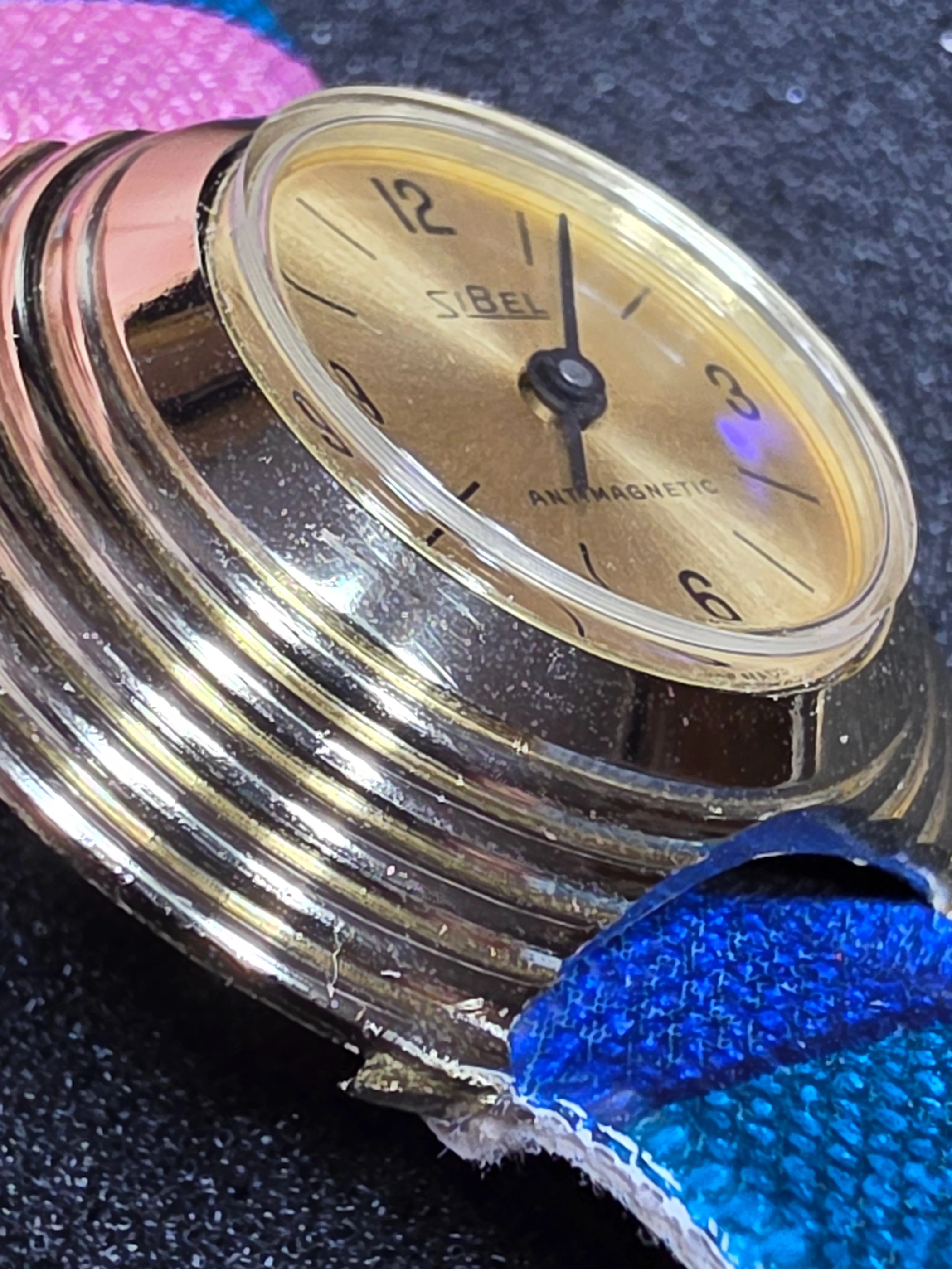 Unworn Vintage Ladies' Watch "SIBEL" – Swiss Made, Hand-Wound, Early 1970s, 33mm 6